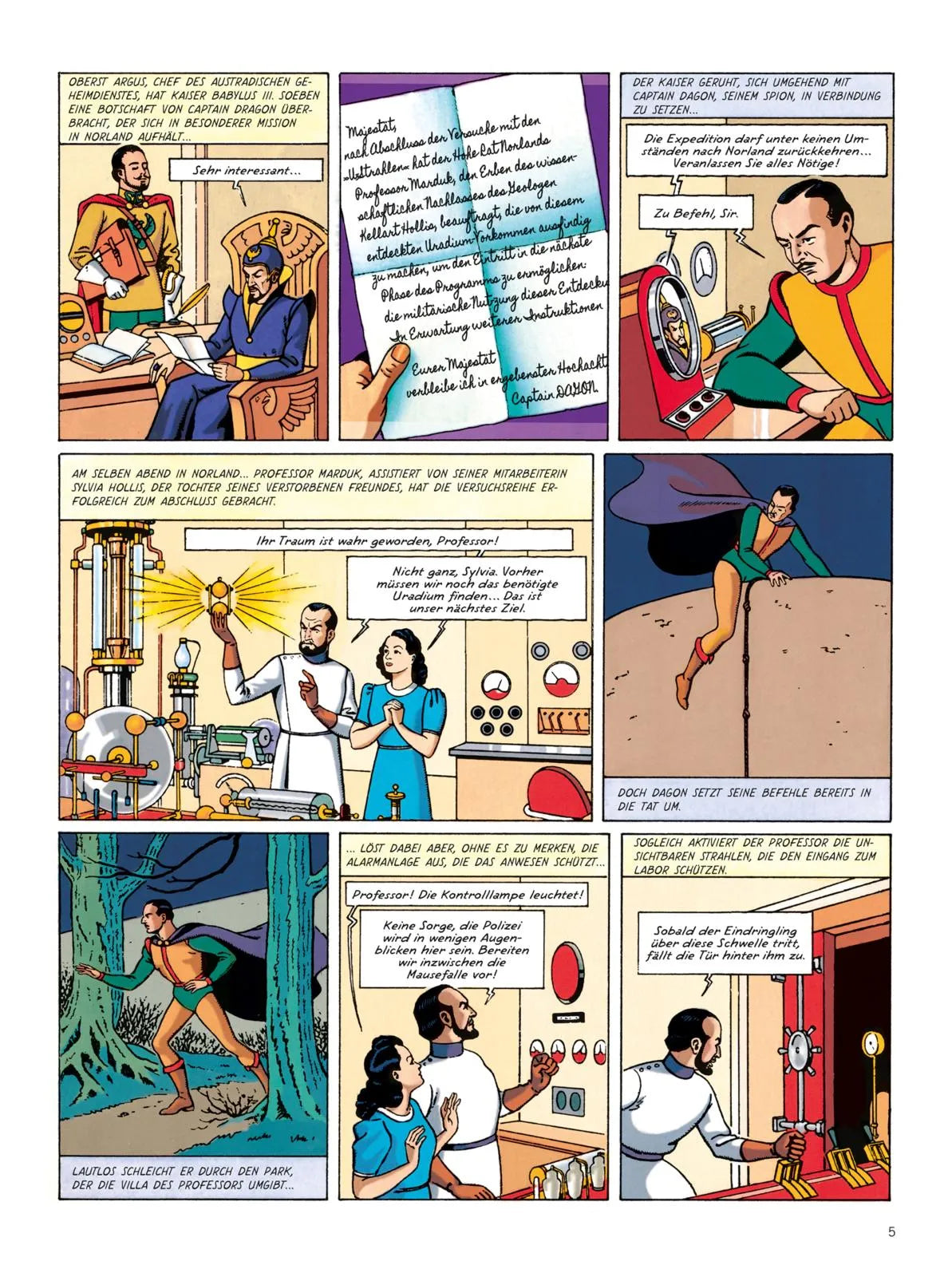 Edgar-Pierre Jacobs - Blake und Mortimer Bibliothek 0: Die U-Strahlen