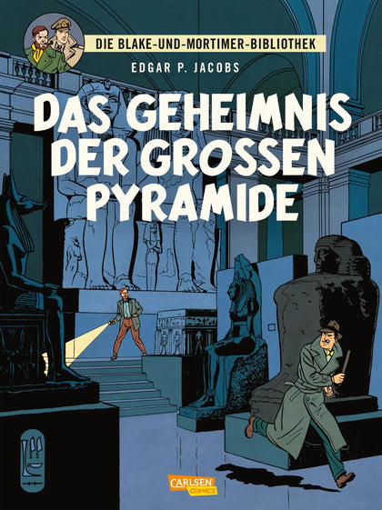 Buchcover von 'Blake und Mortimer Bibliothek 2: Das Geheimnis der großen Pyramide' - Gebundene Ausgabe von Edgar-Pierre Jacobs