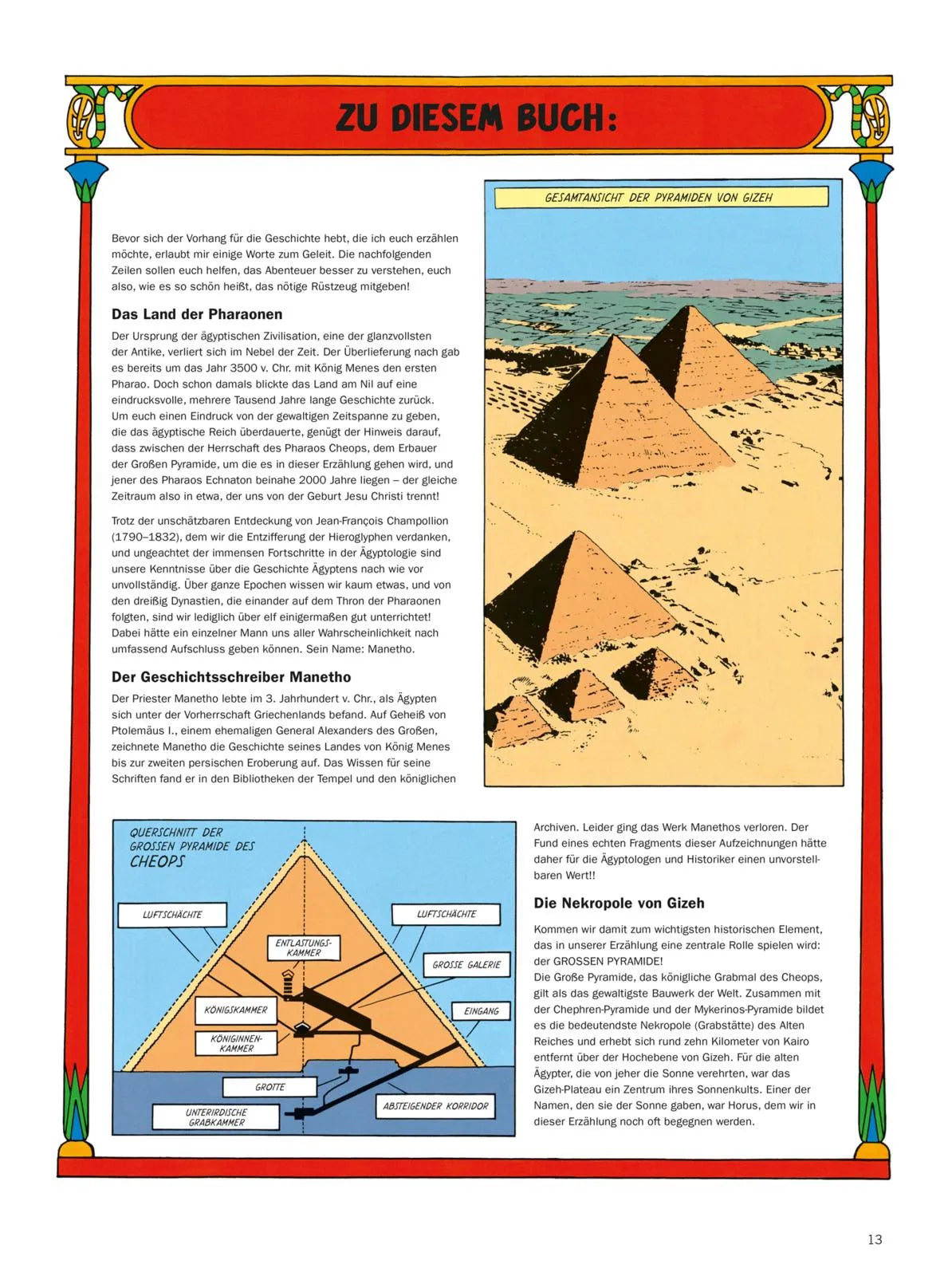 Produktansicht: Blake und Mortimer Bibliothek 2: Das Geheimnis der großen Pyramide (Gebundene Ausgabe)