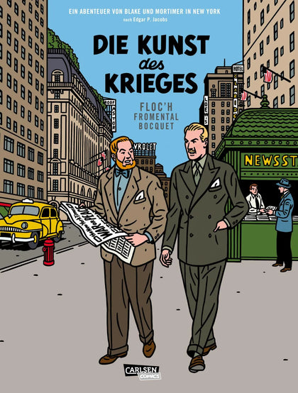 Buchcover von 'Blake und Mortimer Spezial 3: Die Kunst des Krieges' - Gebundene Ausgabe von Jean-Luc Fromental
