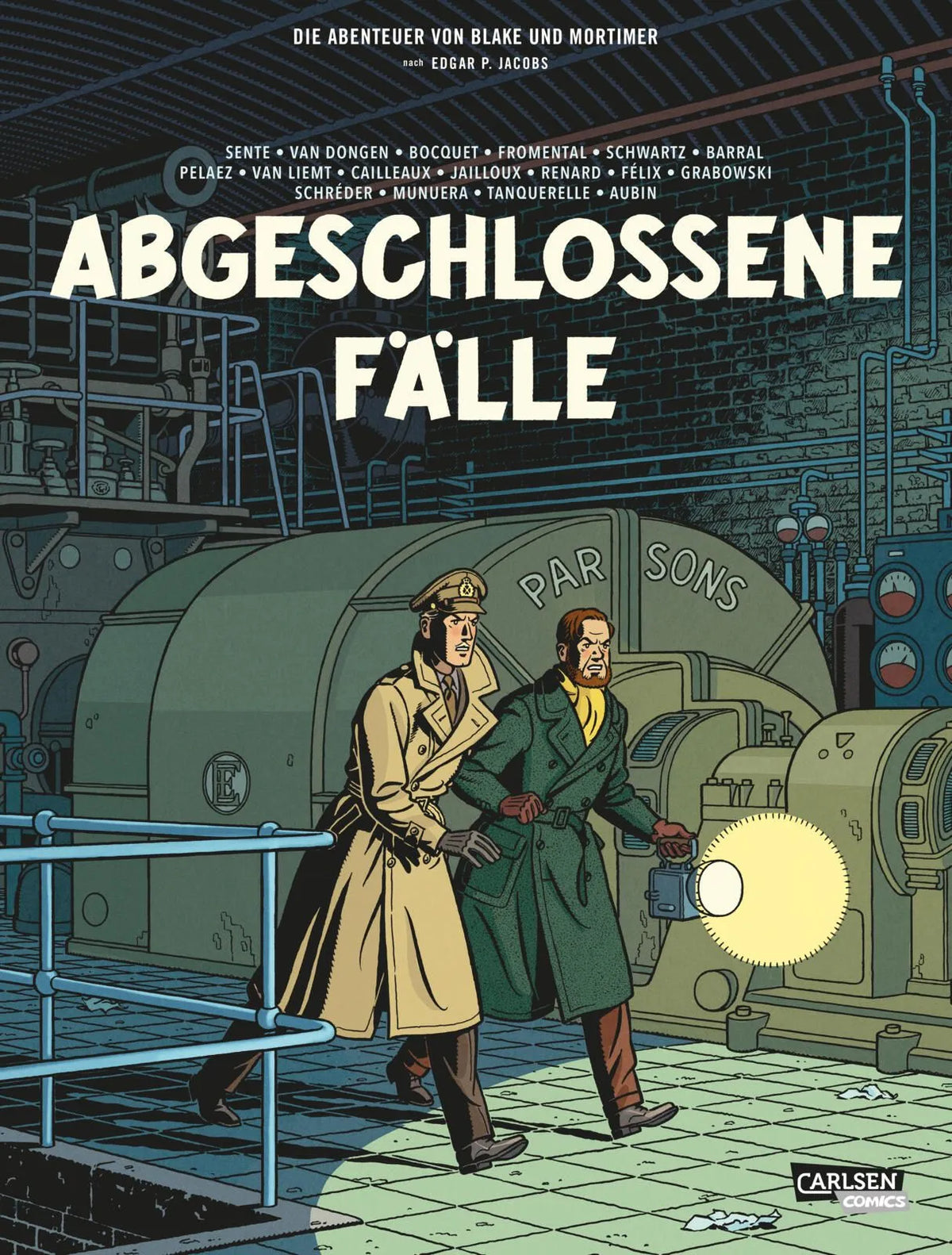 Cover: Blake und Mortimer Spezial 4: Abgeschlossene Fälle (Hardcover) von Jean-Luc Fromental