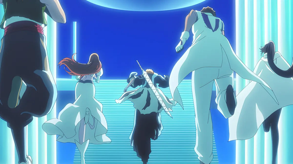 Filmszene 3 aus BLEACH - Thousand-Year Blood War: Die komplette dritte Staffel – Blu-ray. Regie: Tomohisa Taguchi