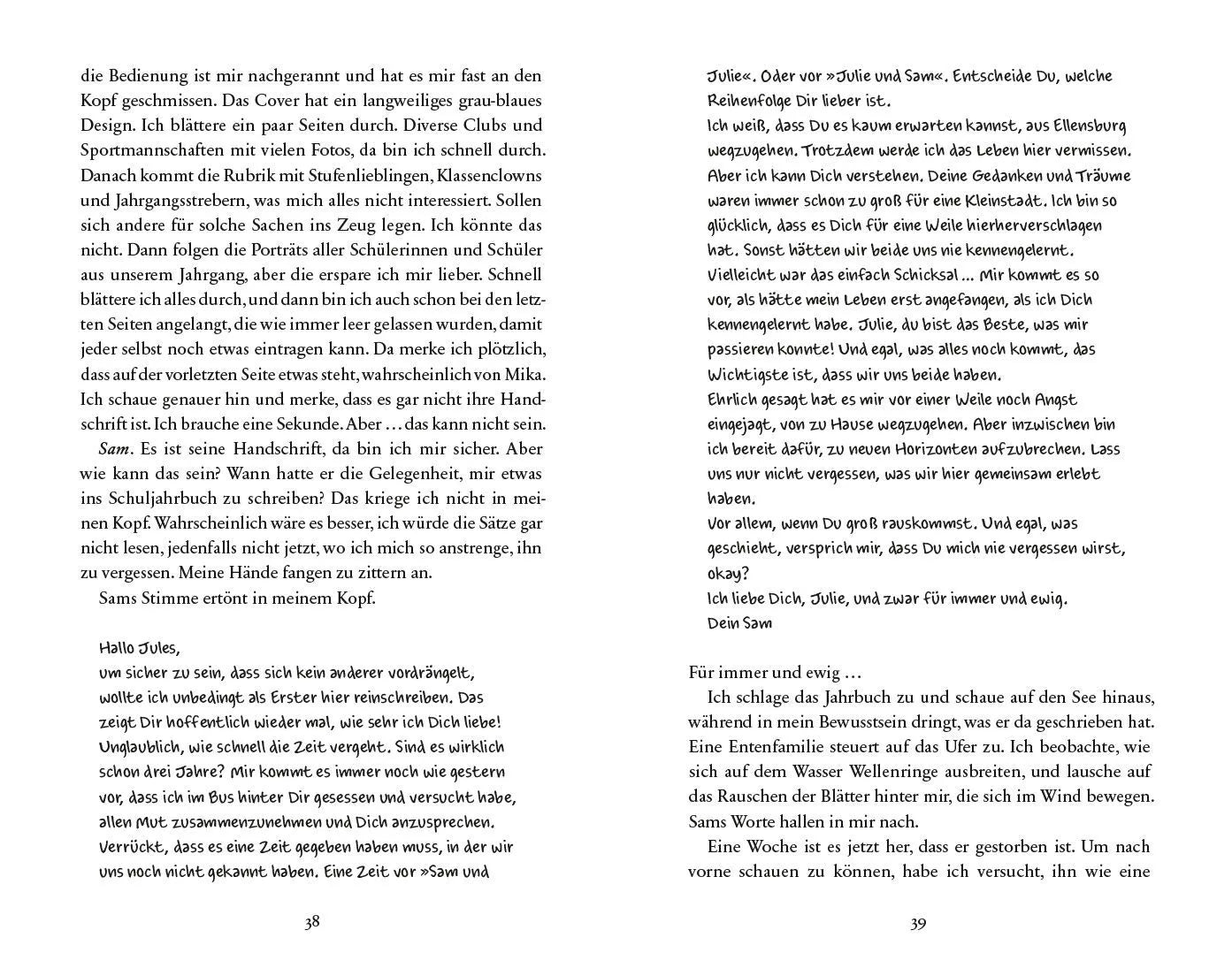 Detailansicht: Bleib bei mir, Sam (Taschenbuch)