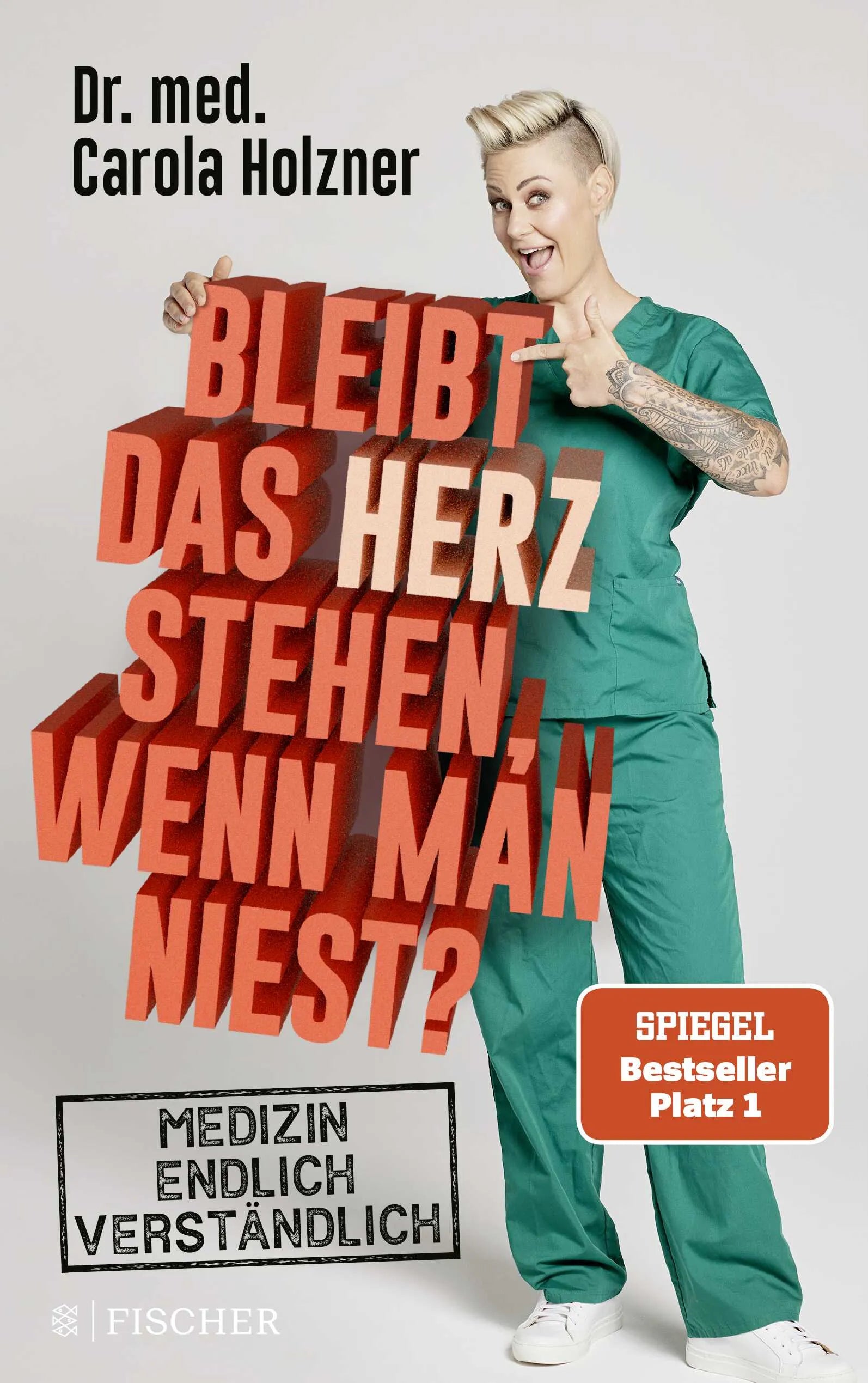 Buchcover von 'Bleibt das Herz stehen, wenn man niest?' - Paperback von Carola Holzner
