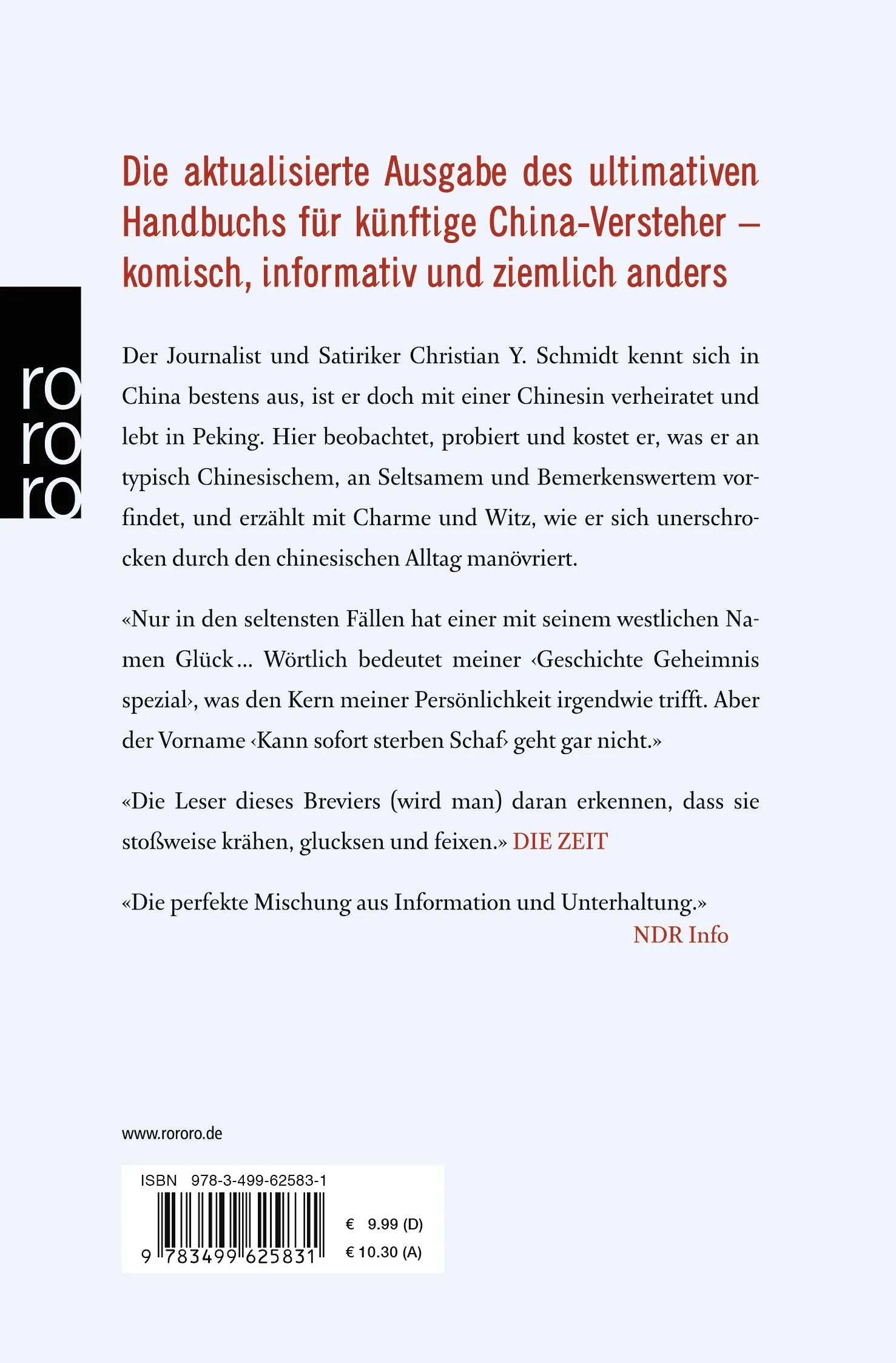 Buchrückseite von 'Bliefe von dlüben' mit Klappentext - Taschenbuch