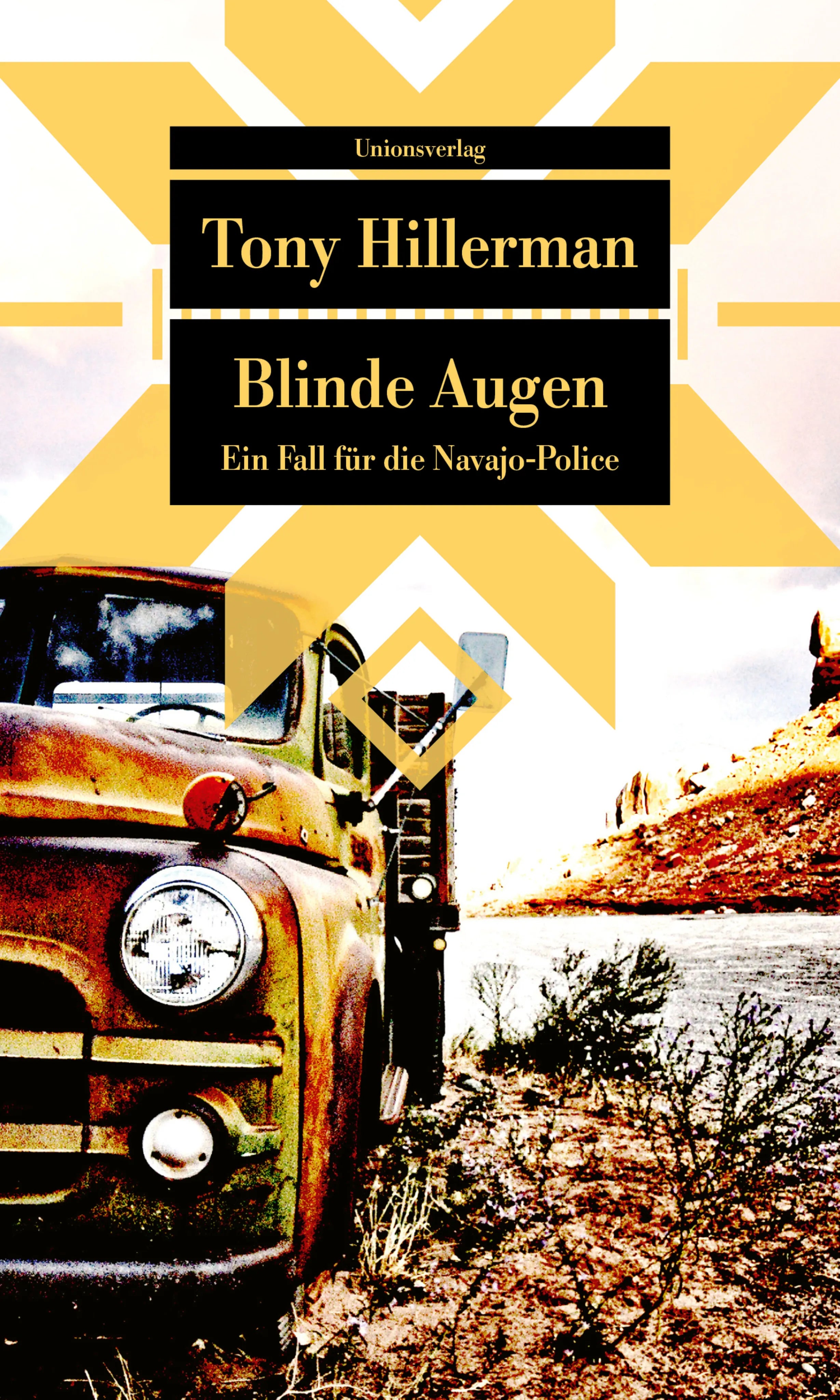 Buchcover von 'Blinde Augen' - Taschenbuch von Tony Hillerman