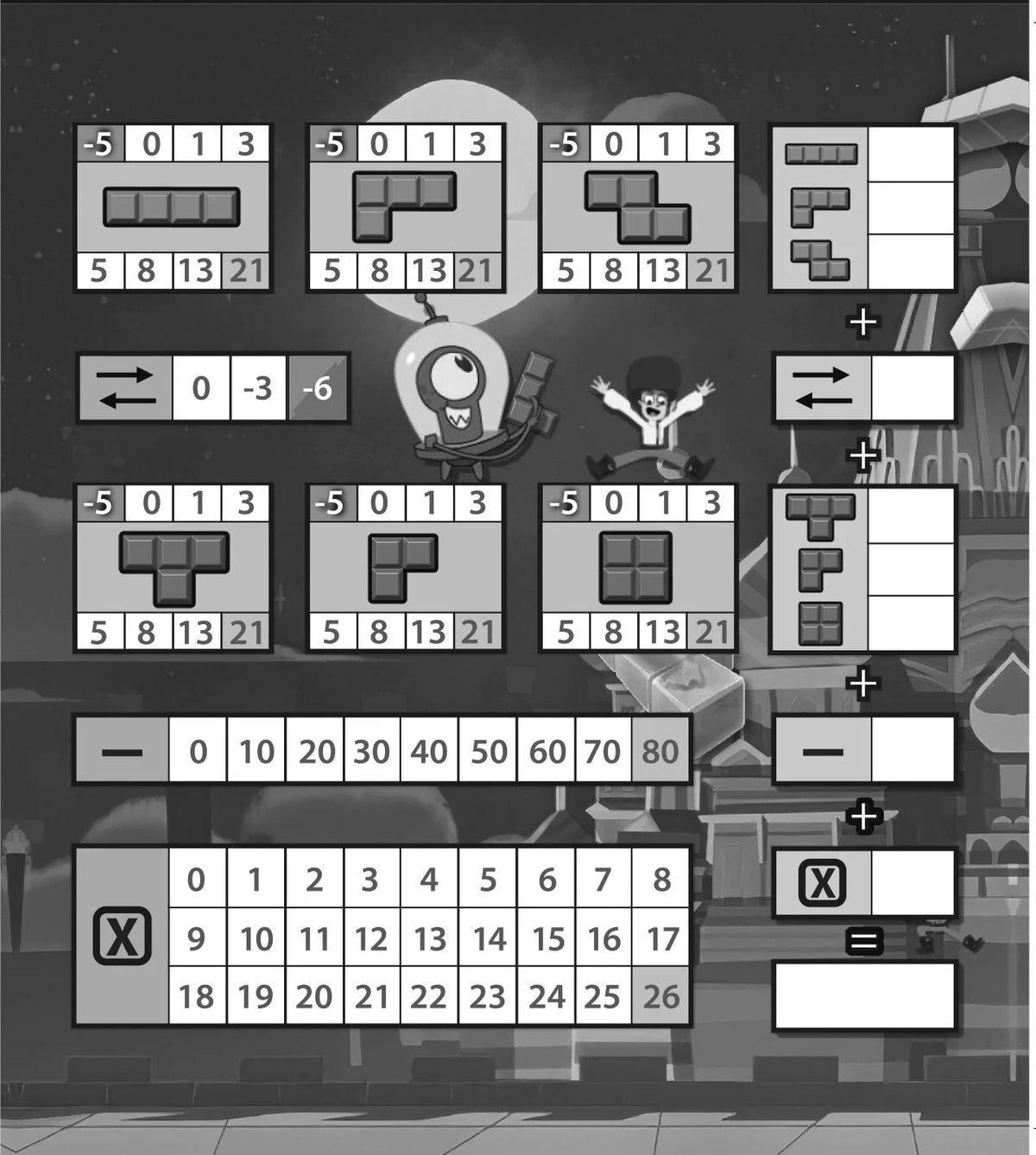 Blockits – Das Würfelspiel mit Mut zur Lücke – Ansicht