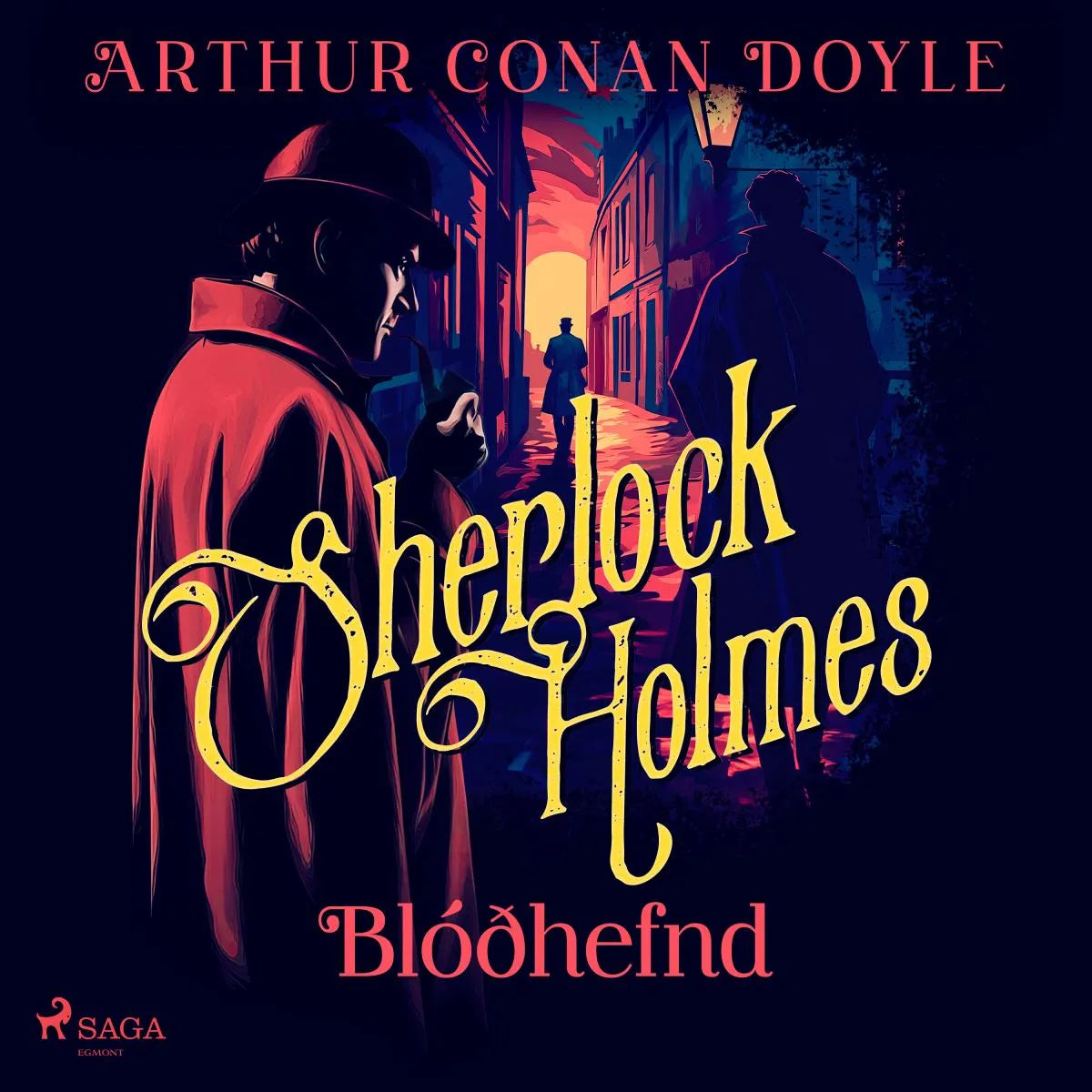 Cover: Blóðhefnd (Hörbuch Download) von Sir Arthur Conan Doyle