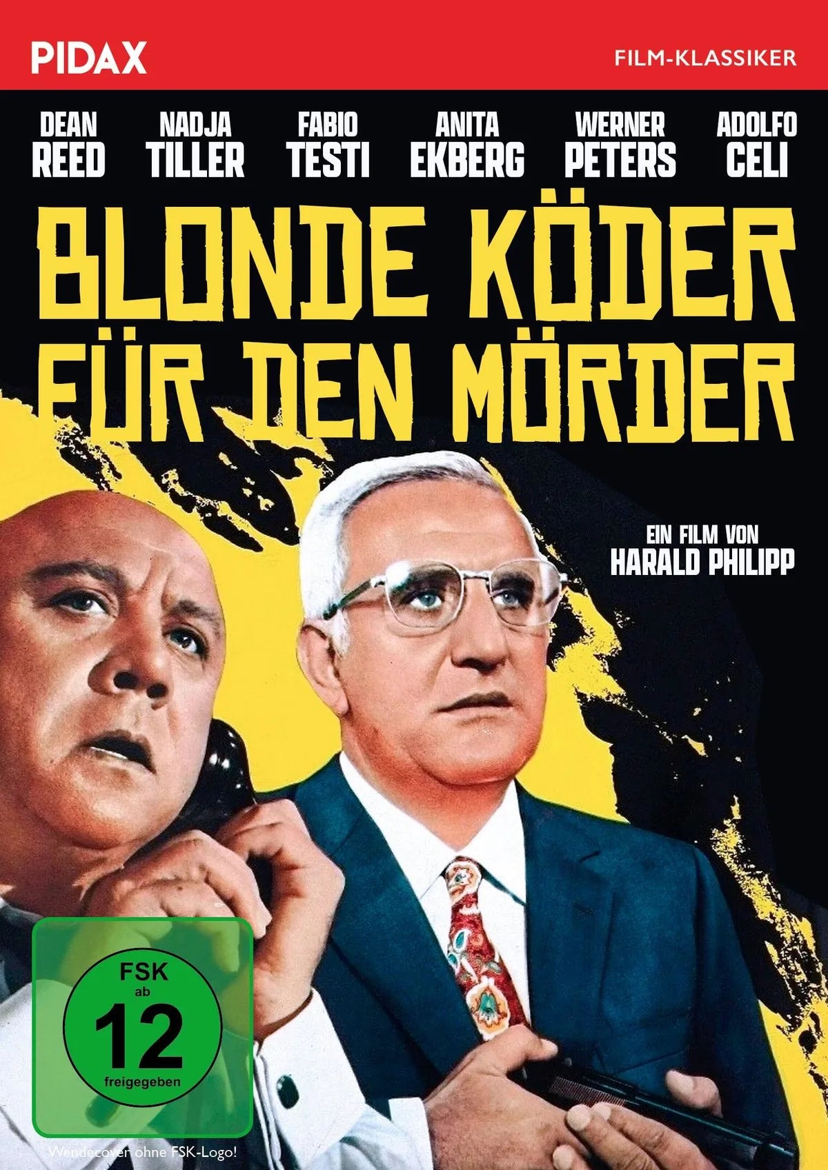 DVD-Cover: Blonde Köder für den Mörder. Regie: Harald Philipp