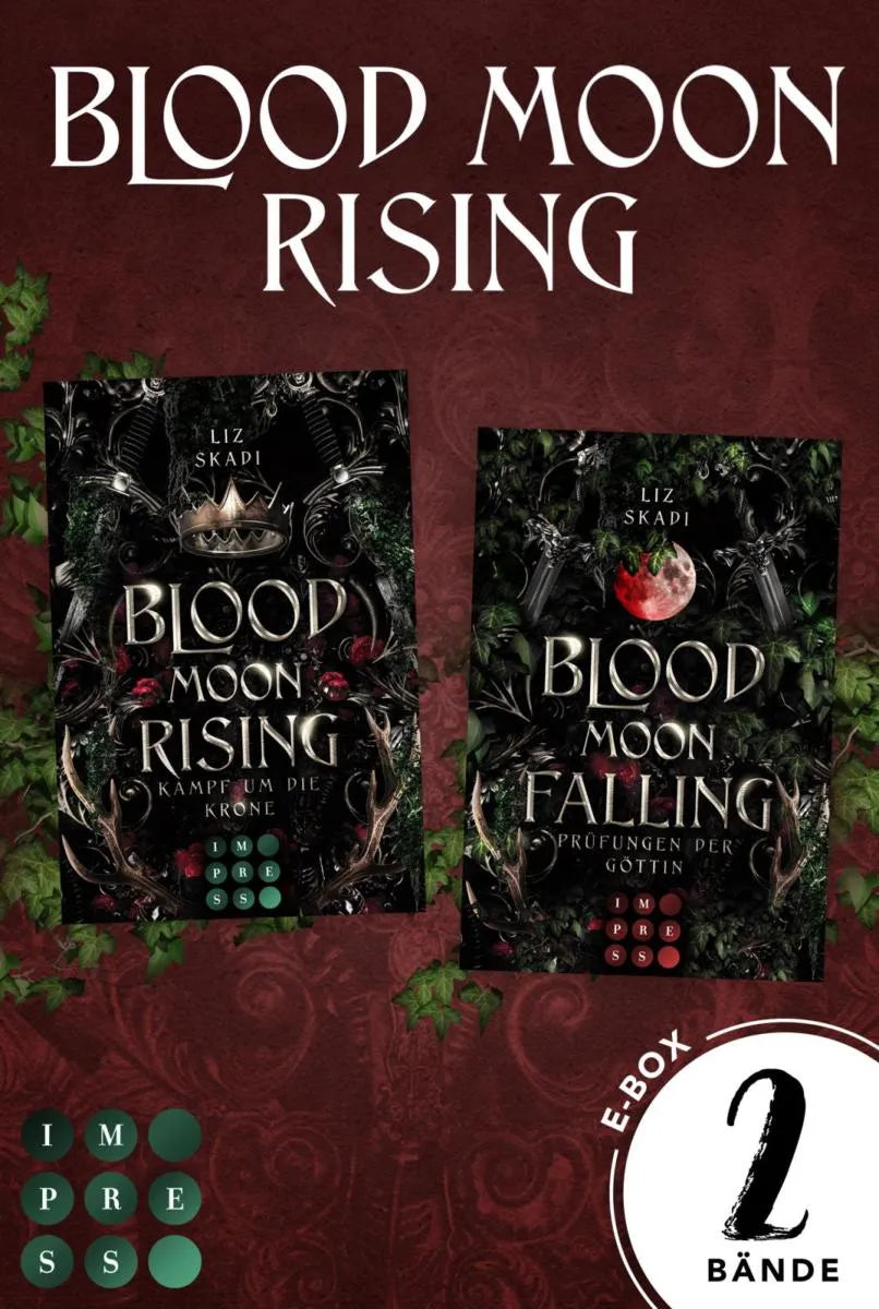 Cover: Blood Moon Rising: 2 Bände in einem Bundle! (E-Book) von Liz Skadi