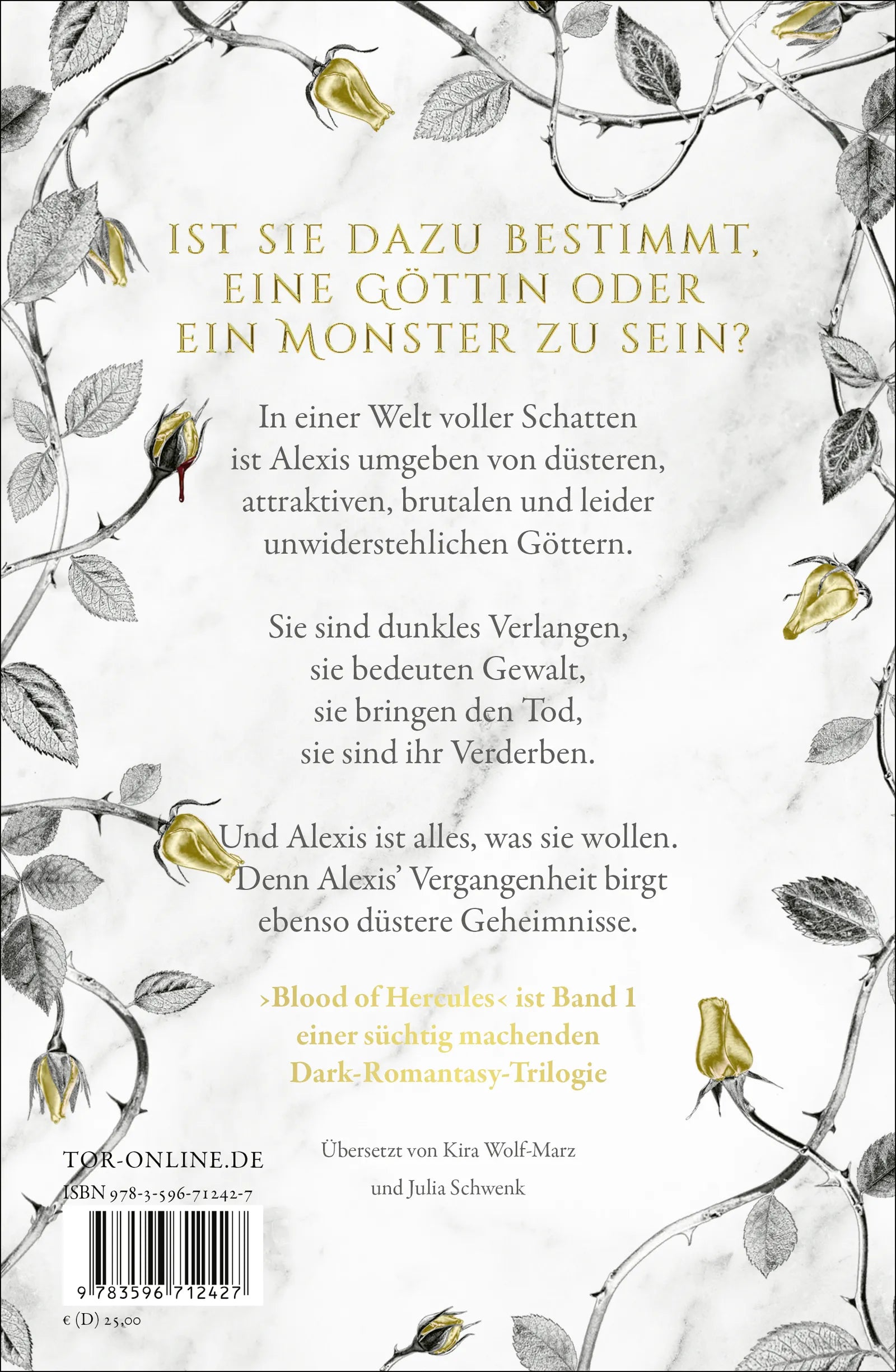 Rückseite: Blood of Hercules (Hardcover)