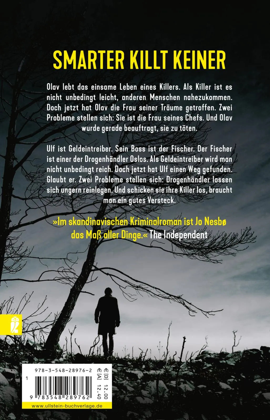 Buchrückseite von 'Blood on Snow. Der Auftrag & Das Versteck' mit Klappentext - Taschenbuch
