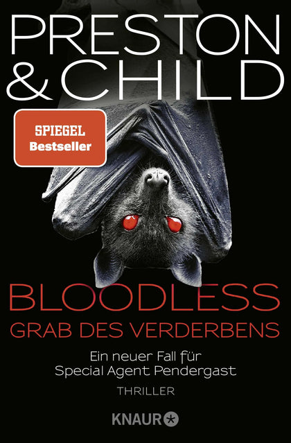 Buchcover von 'BLOODLESS - Grab des Verderbens' - Taschenbuch von Douglas Preston