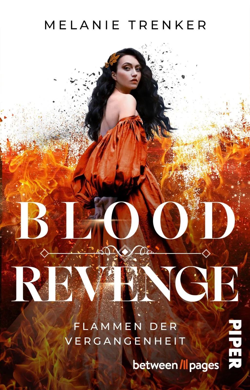 Buchcover von 'Bloodrevenge – Flammen der Vergangenheit' - Taschenbuch von Melanie Trenker