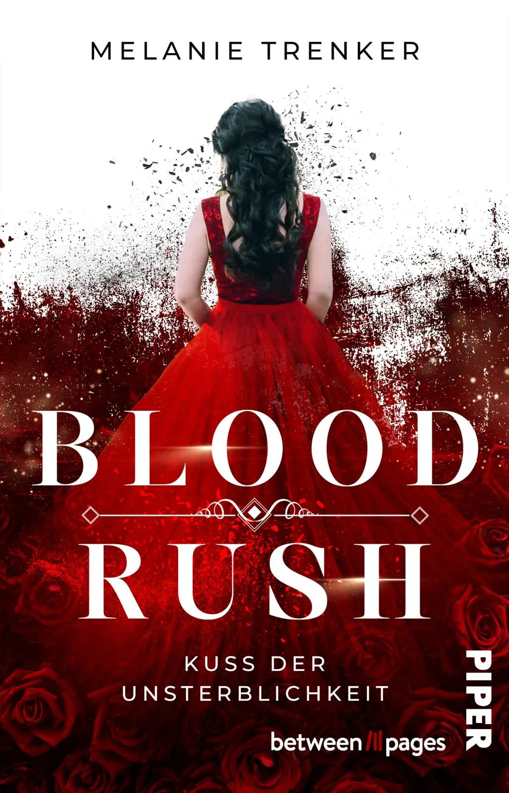 Buchcover von 'Bloodrush – Kuss der Unsterblichkeit' - Taschenbuch von Melanie Trenker
