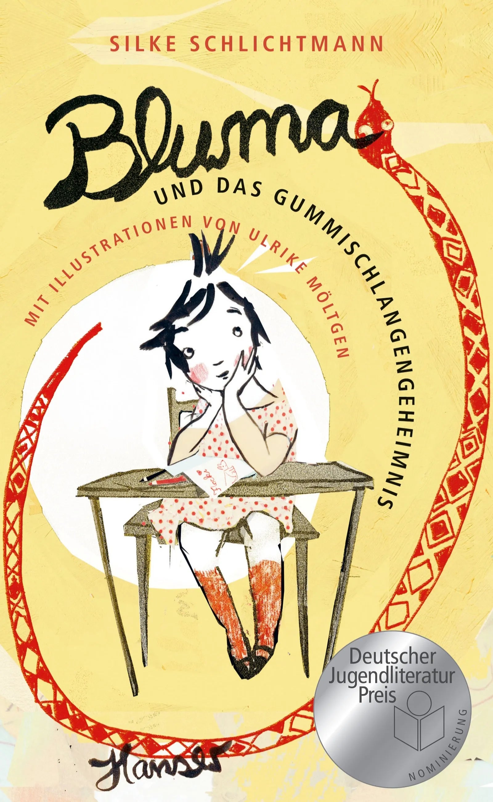 Buchcover von 'Bluma und das Gummischlangengeheimnis' - Gebundene Ausgabe von Silke Schlichtmann