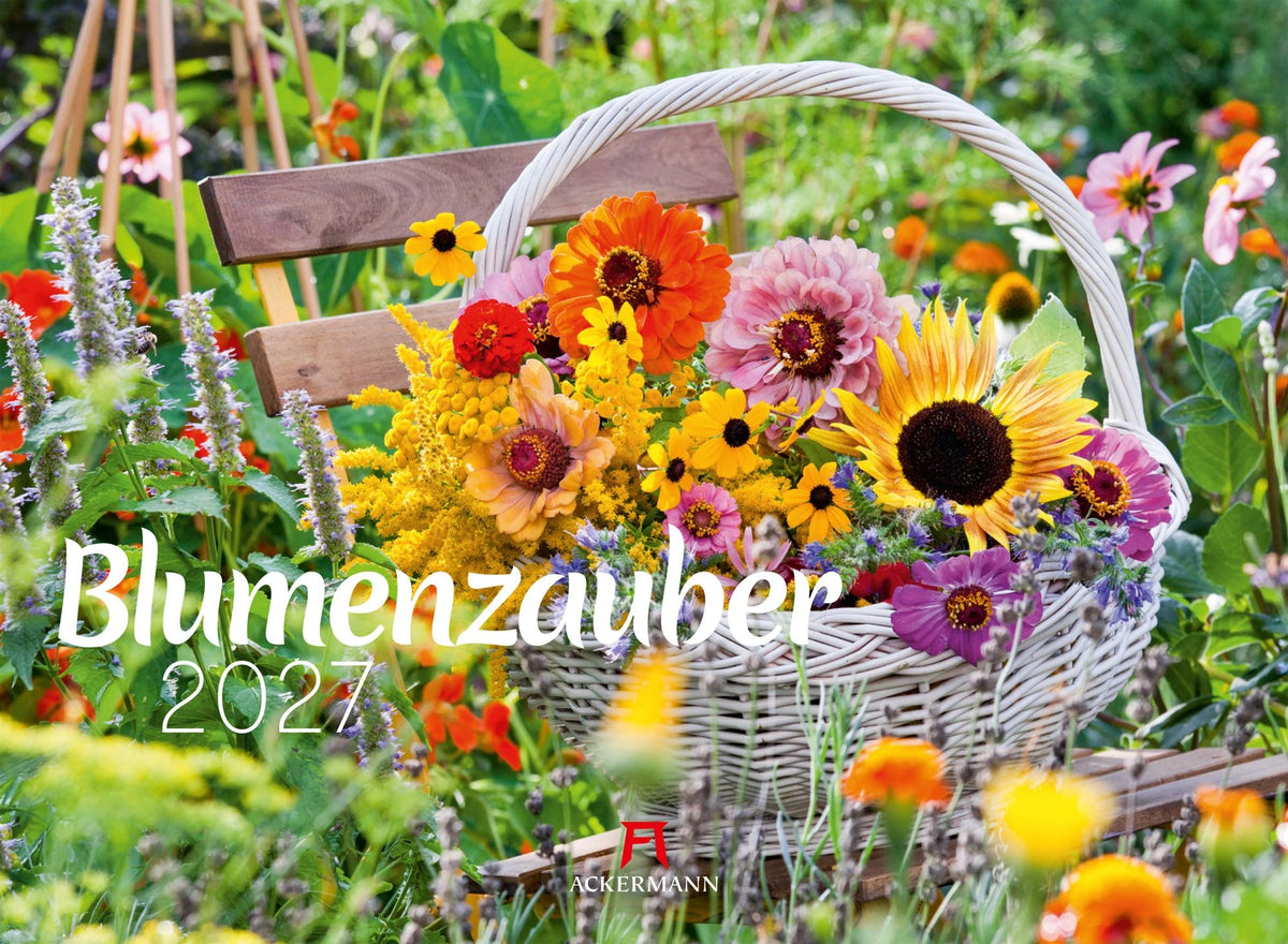 Wandkalender: Blumenzauber Kalender 2027