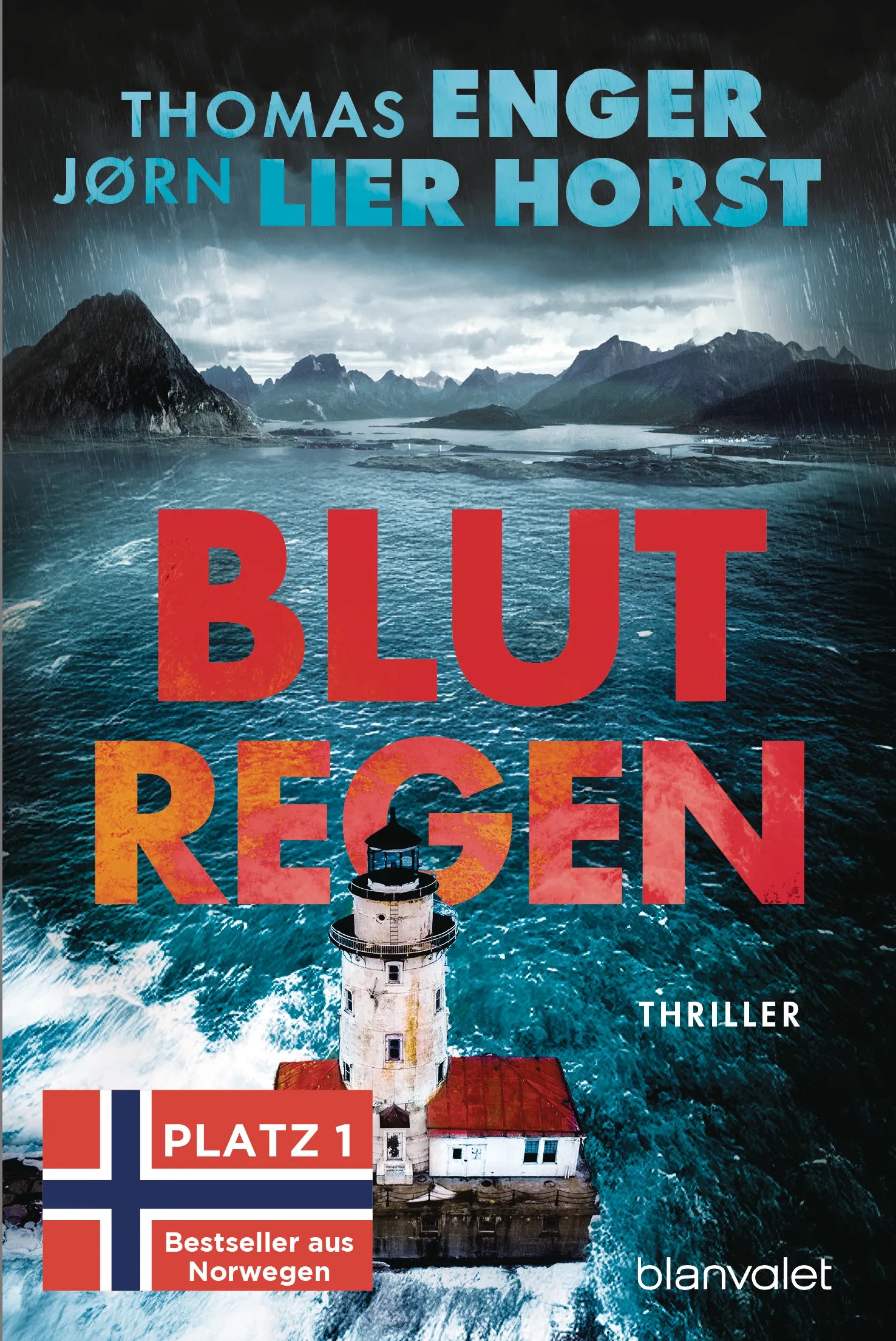 Cover: Blutregen (E-Book) von Thomas Enger