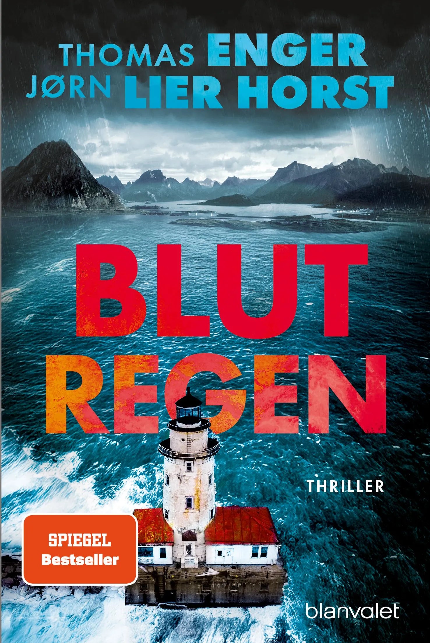 Cover: Blutregen (Taschenbuch) von Thomas Enger