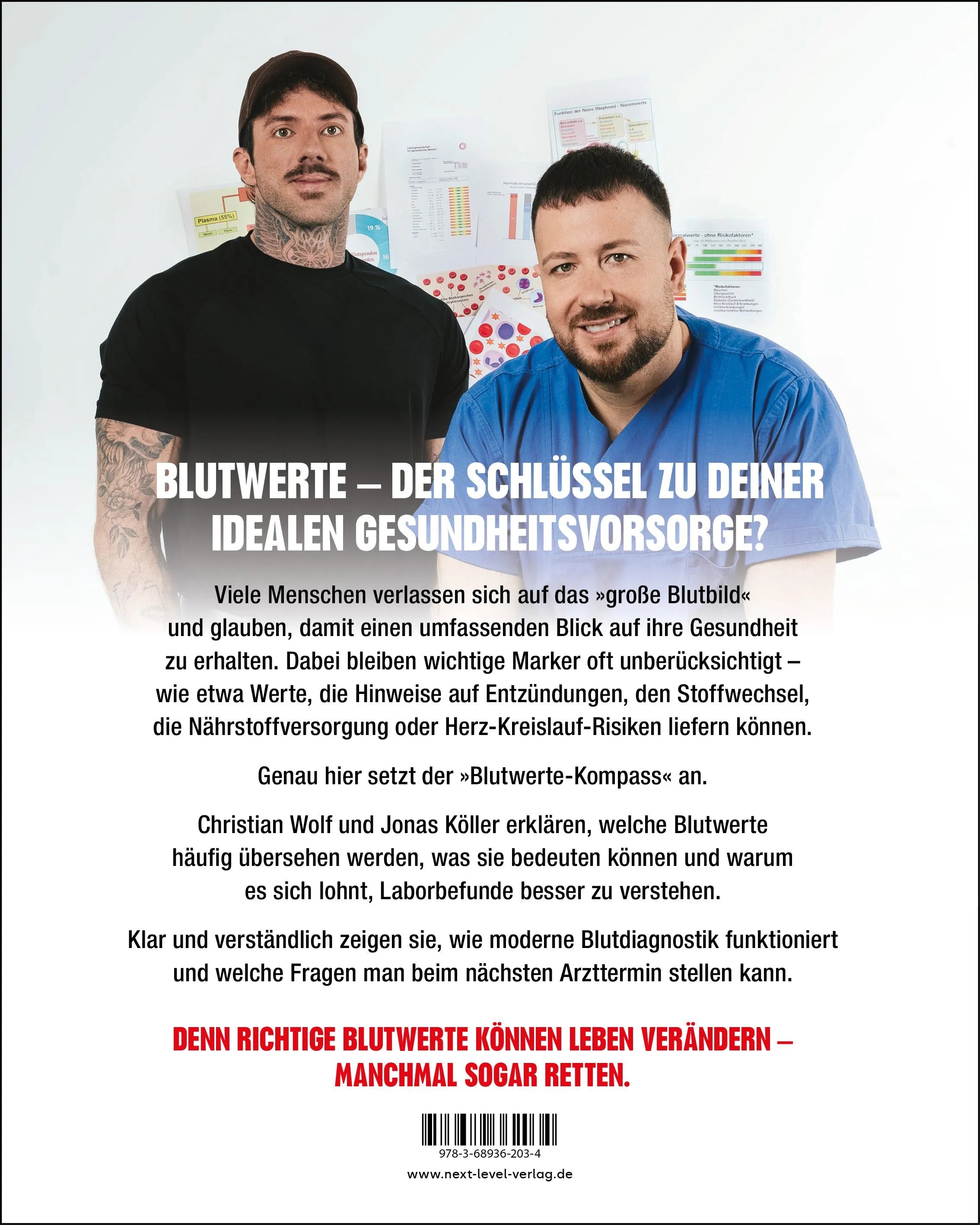Rückseite: Blutwerte-Kompass (Paperback)