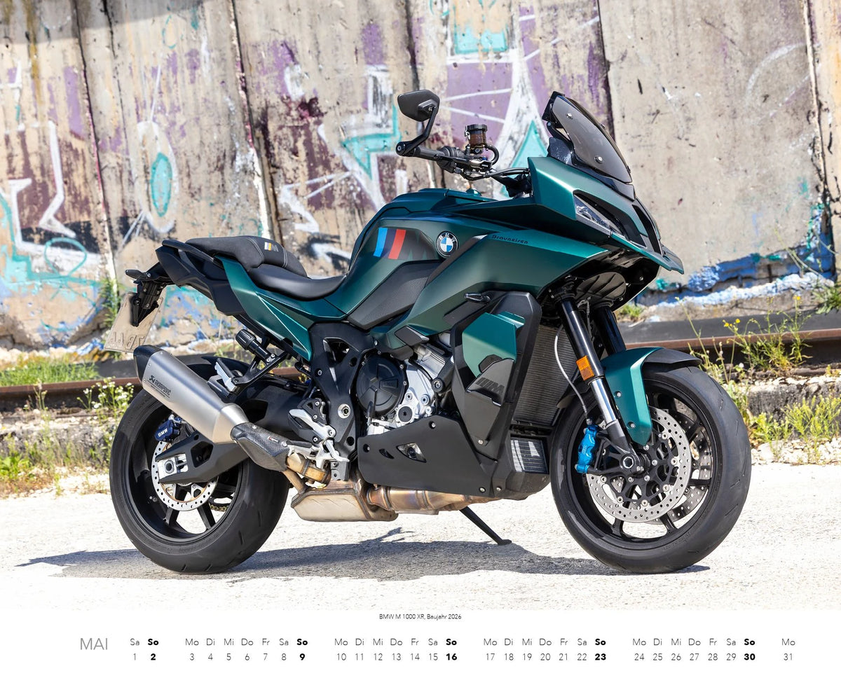 BMW Motorräder Kalender 2027 – Ansicht