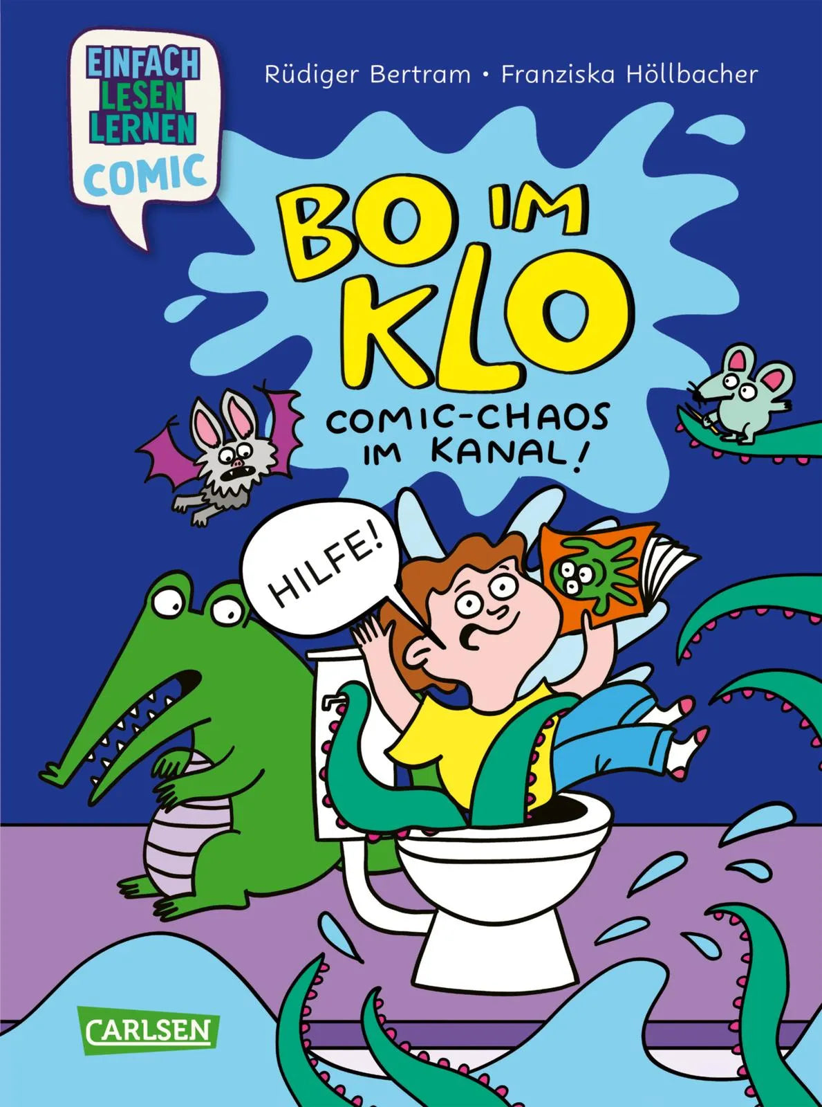 Buchcover von 'Bo im Klo' - Gebundene Ausgabe von Rüdiger Bertram