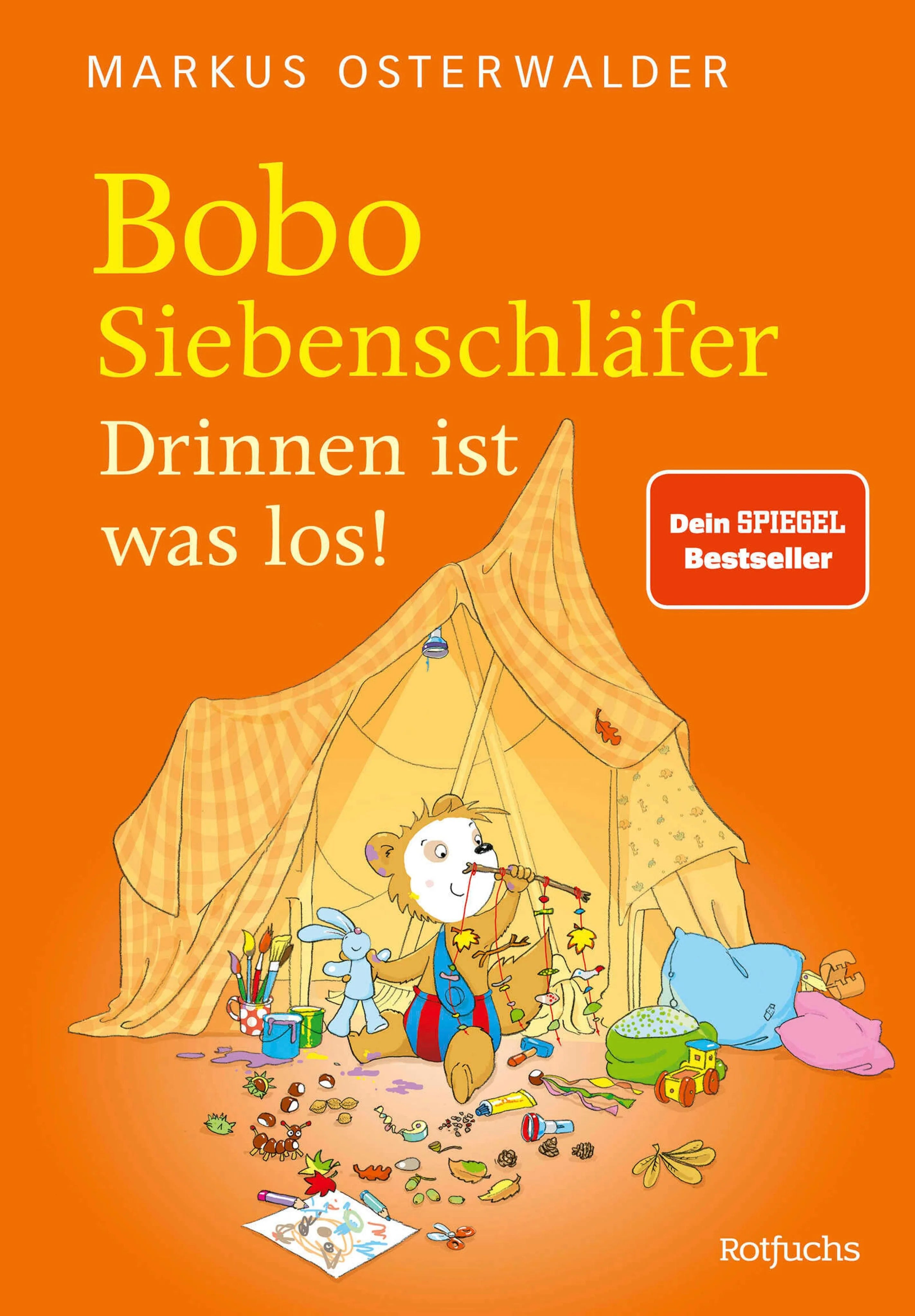Cover: Bobo Siebenschläfer: Drinnen ist was los! (E-Book) von Markus Osterwalder