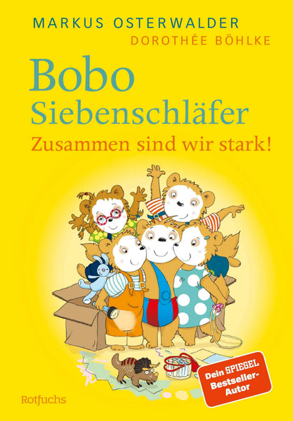 Cover: Bobo Siebenschläfer: Zusammen sind wir stark! (E-Book) von Markus Osterwalder