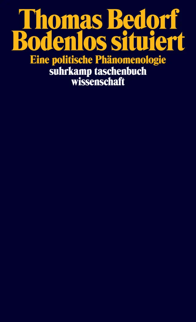 Cover: Bodenlos situiert (Taschenbuch) von Thomas Bedorf