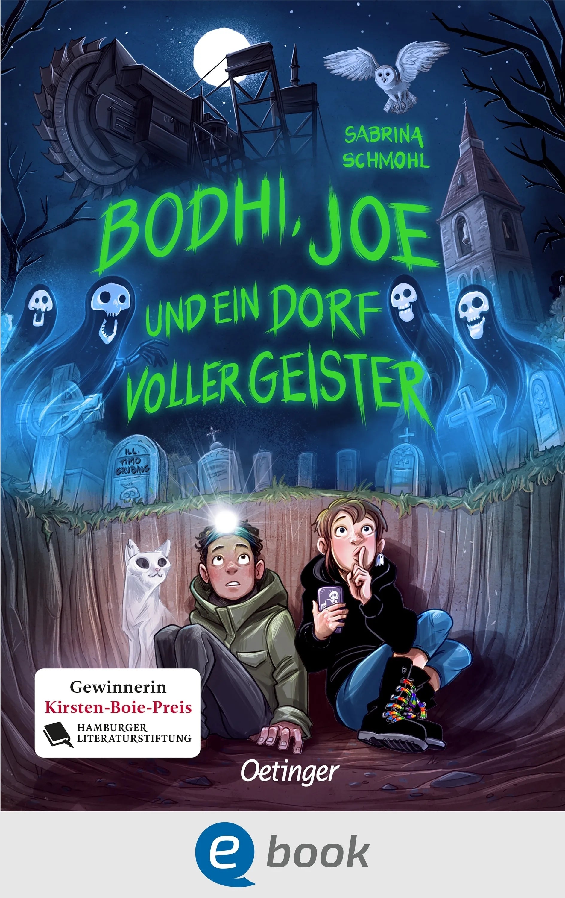 Cover: Bodhi, Joe und ein Dorf voller Geister (E-Book) von Sabrina Schmohl