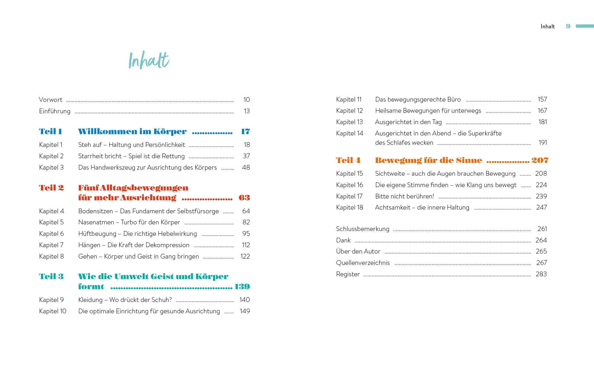 Innenansicht von 'Body Alignment' - Taschenbuch