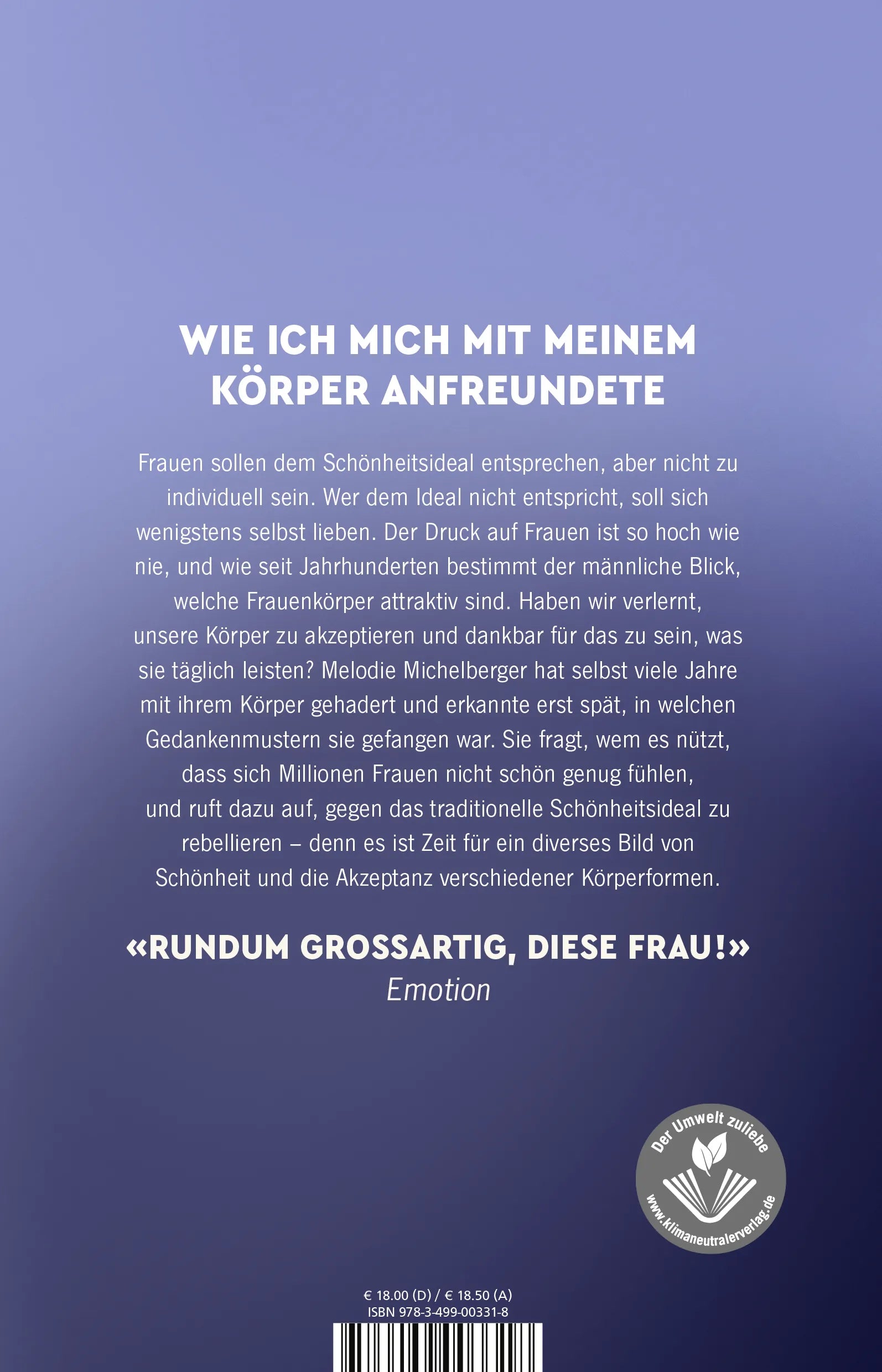 Buchrückseite von 'Body Politics' mit Klappentext - Paperback