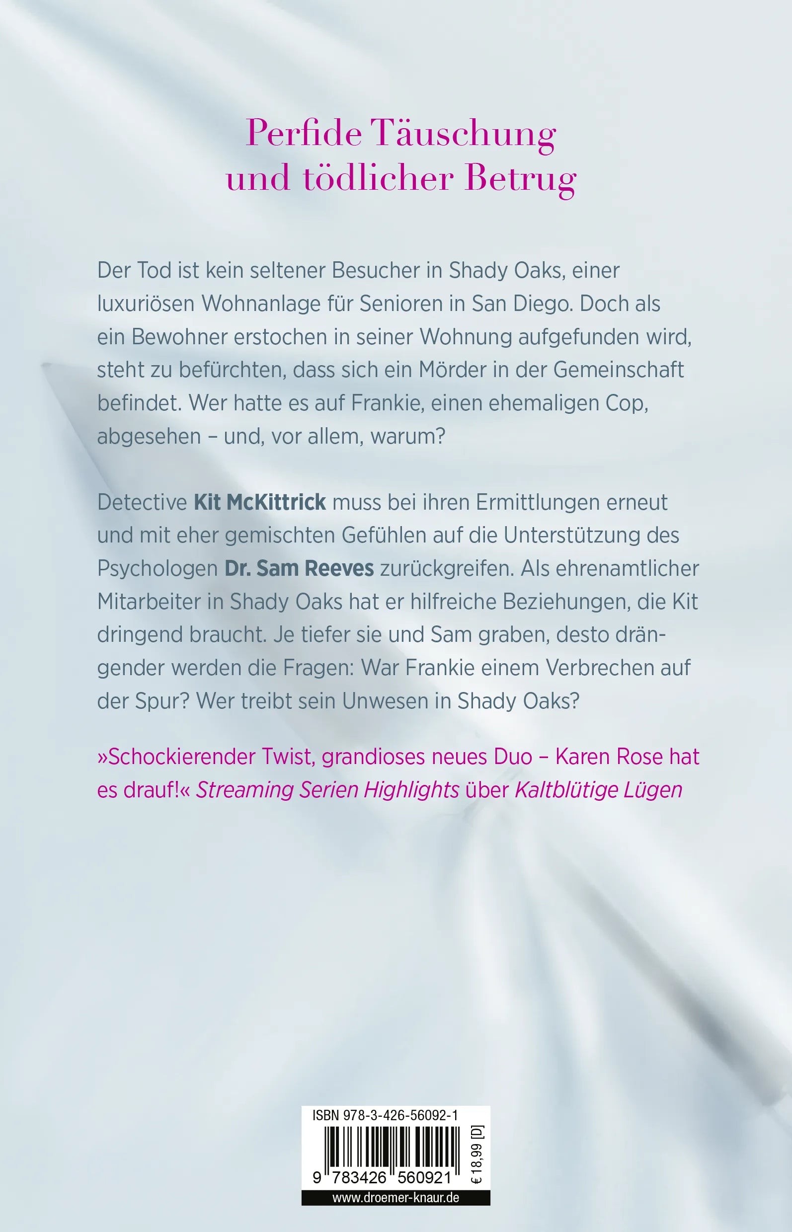 Rückseite: Böse Herzen (Paperback)