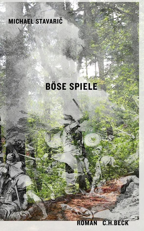 Buchcover von 'Böse Spiele' - Gebundene Ausgabe von Michael Stavaric