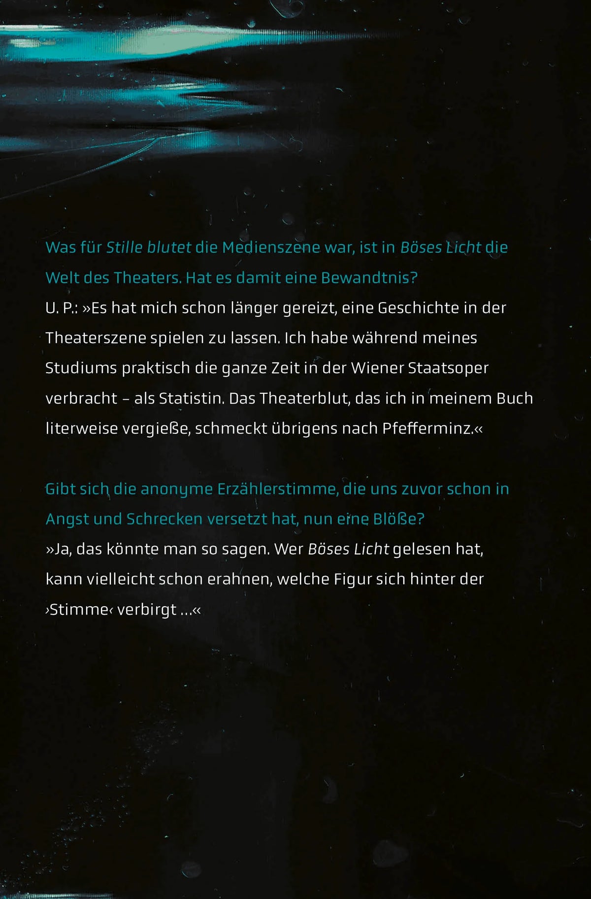 Detailansicht: Böses Licht (Taschenbuch)
