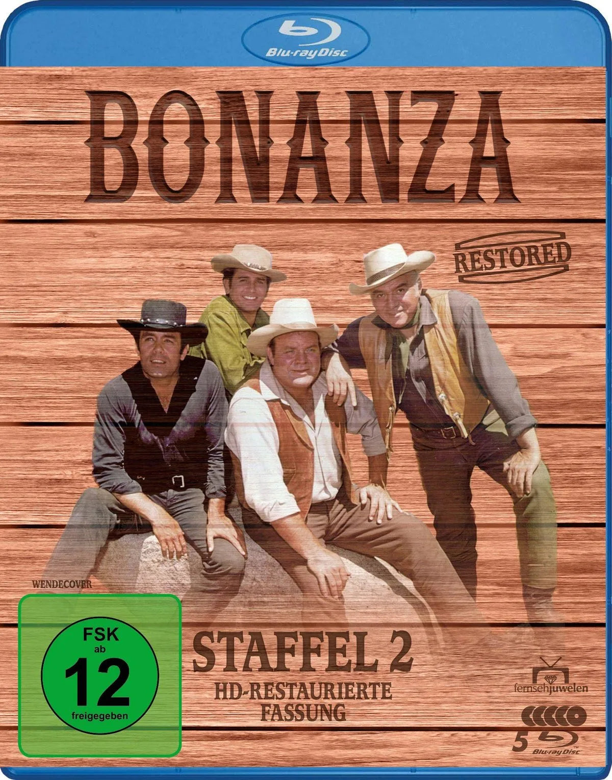 Bonanza Restored - Staffel 2: Alle 34 Folgen ers - Blu-ray Disc