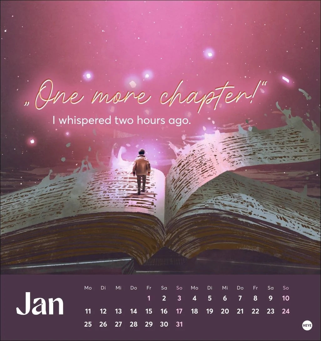 Book Lover Postkartenkalender 2027 - Postkarten für Buchverliebte – Ansicht