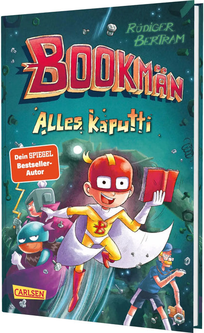 Buchcover von 'Bookmän: Alles kaputti' - Gebundene Ausgabe von Rüdiger Bertram