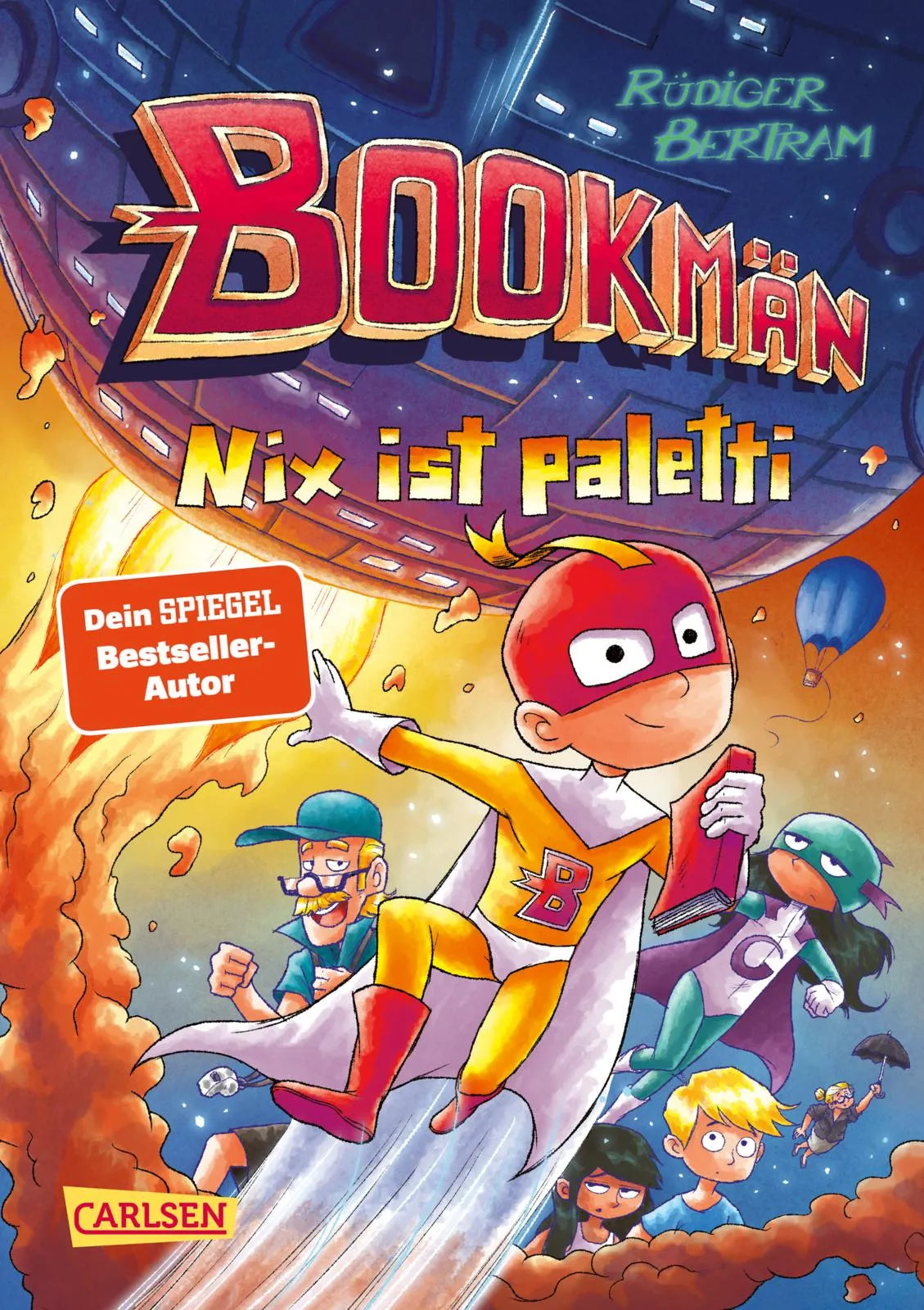 Buchcover von 'Bookmän: Nix ist paletti' - Gebundene Ausgabe von Rüdiger Bertram