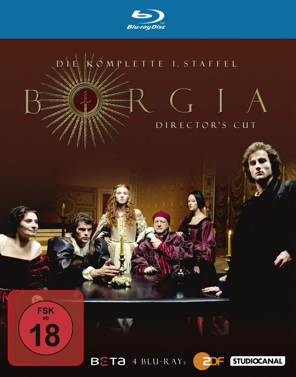 Borgia - Staffel 1  [DC] [4 BRs] - Blu-ray Disc