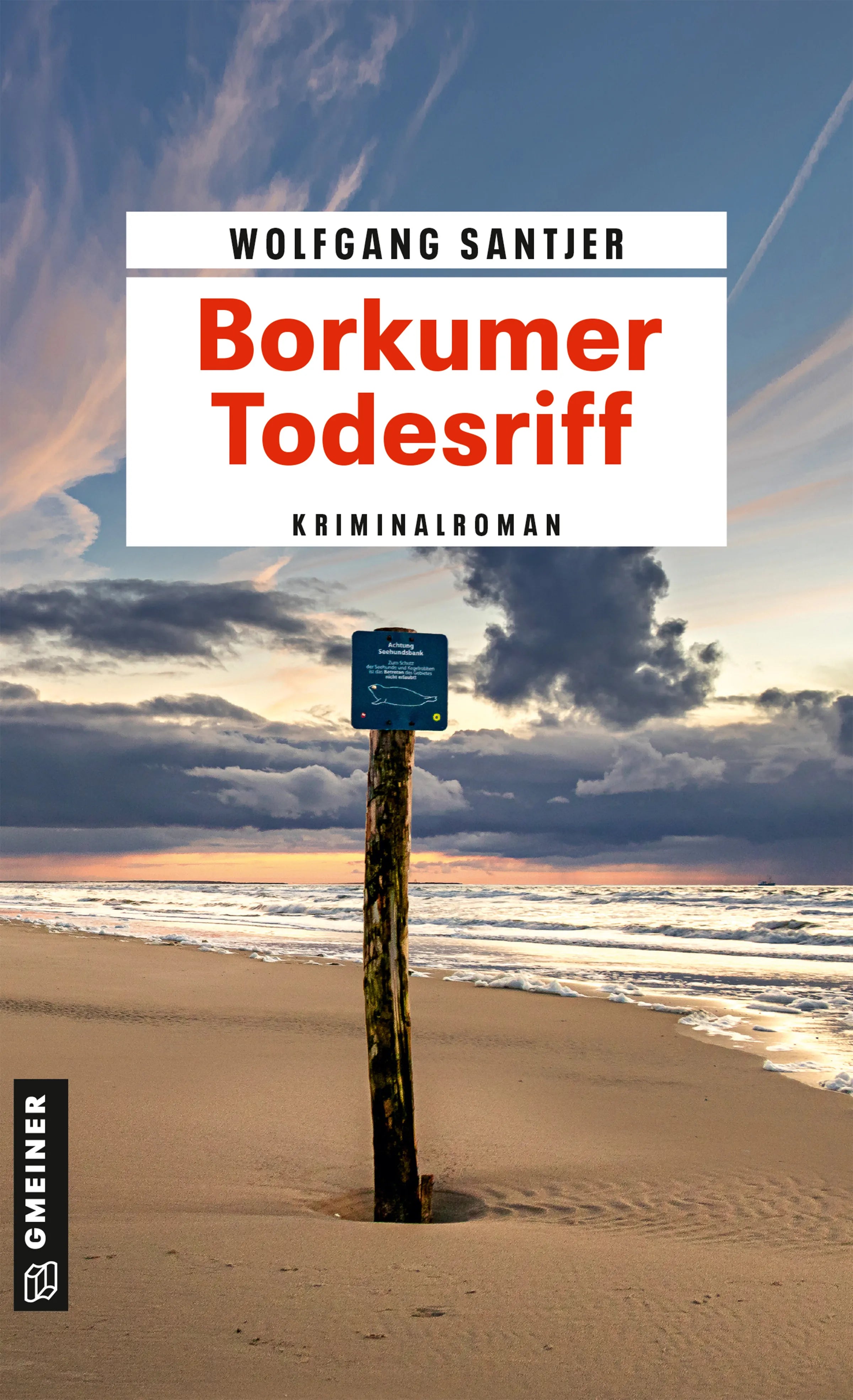 Cover: Borkumer Todesriff (E-Book) von Wolfgang Santjer