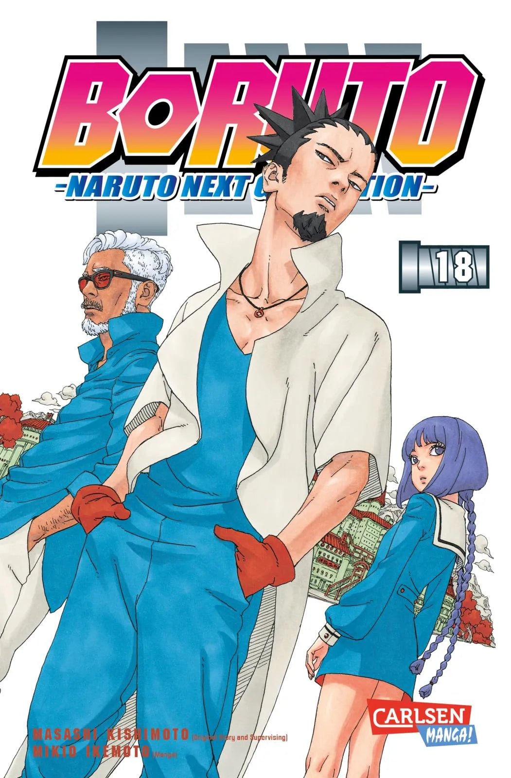 Buchcover von 'Boruto – Naruto next Generation 18' - Taschenbuch von Masashi Kishimoto