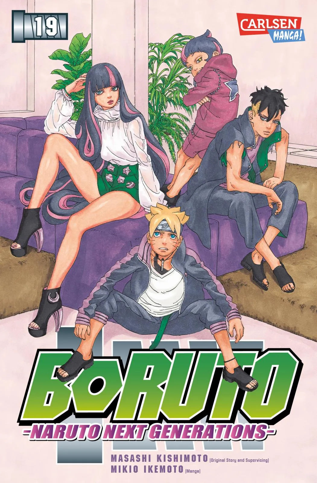 Buchcover von 'Boruto – Naruto next Generation 19' - Taschenbuch von Masashi Kishimoto