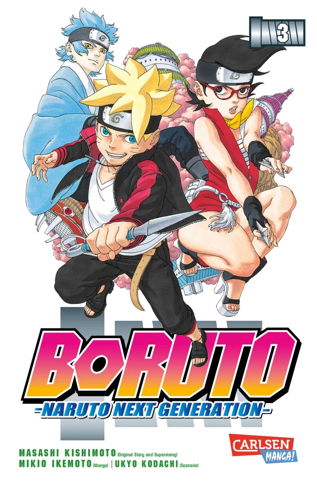Buchcover von 'Boruto – Naruto the next Generation 3' - Taschenbuch von Masashi Kishimoto