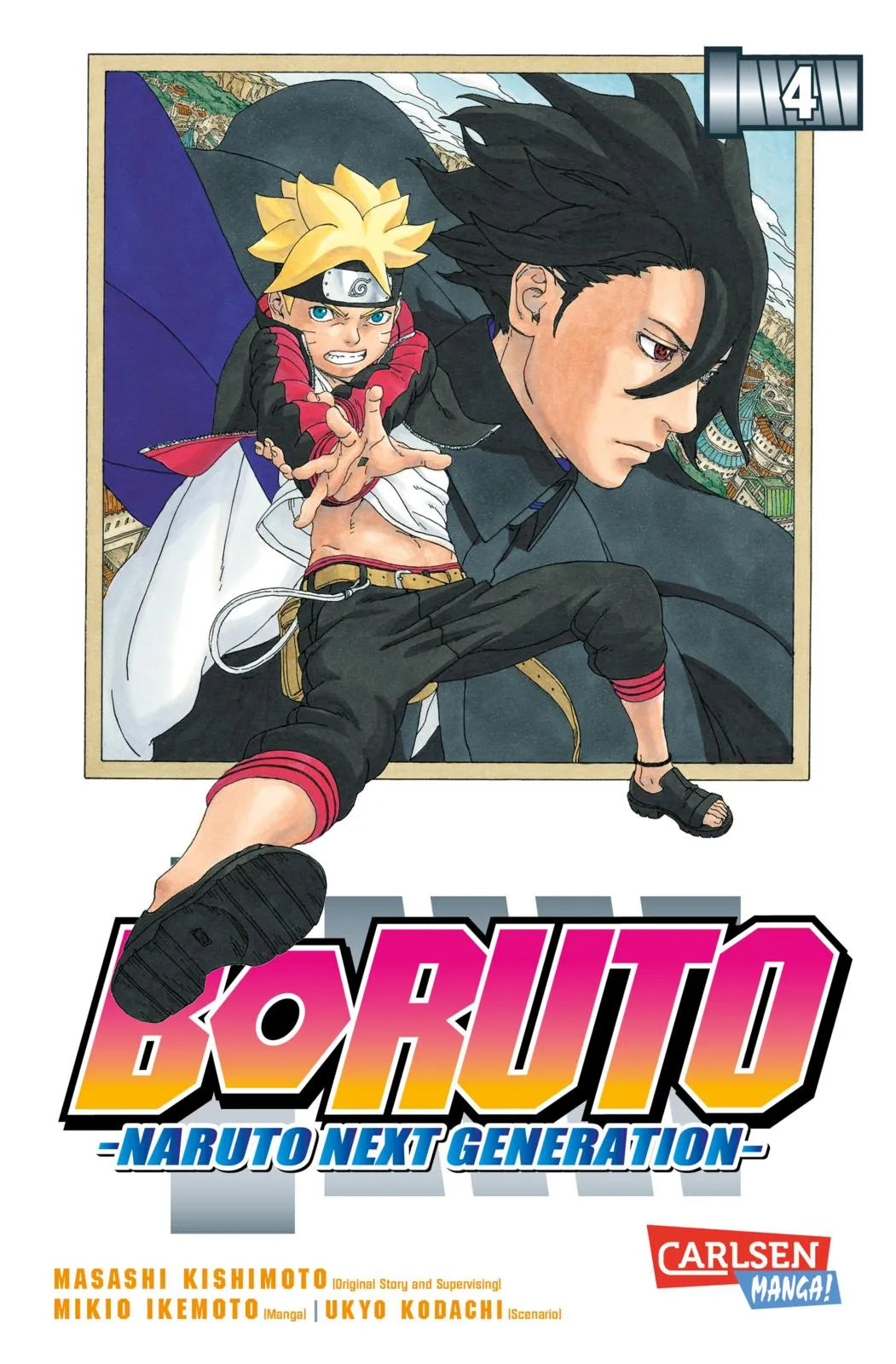 Buchcover von 'Boruto – Naruto the next Generation 4' - Taschenbuch von Masashi Kishimoto