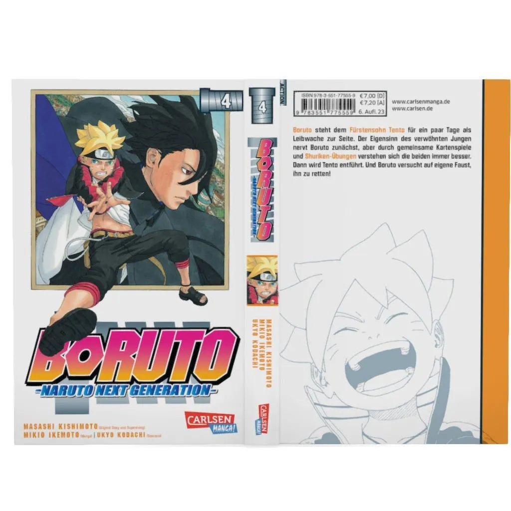 Produktansicht: Boruto – Naruto the next Generation 4 (Taschenbuch)