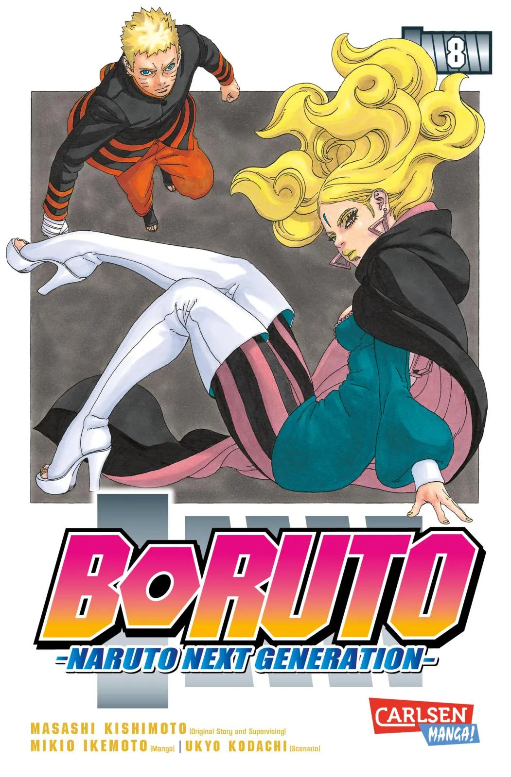 Buchcover von 'Boruto – Naruto the next Generation 8' - Taschenbuch von Masashi Kishimoto