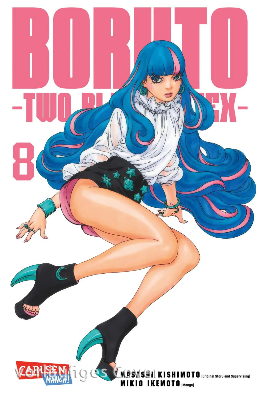 Cover: Boruto – Two Blue Vortex 8 (Taschenbuch) von Masashi Kishimoto