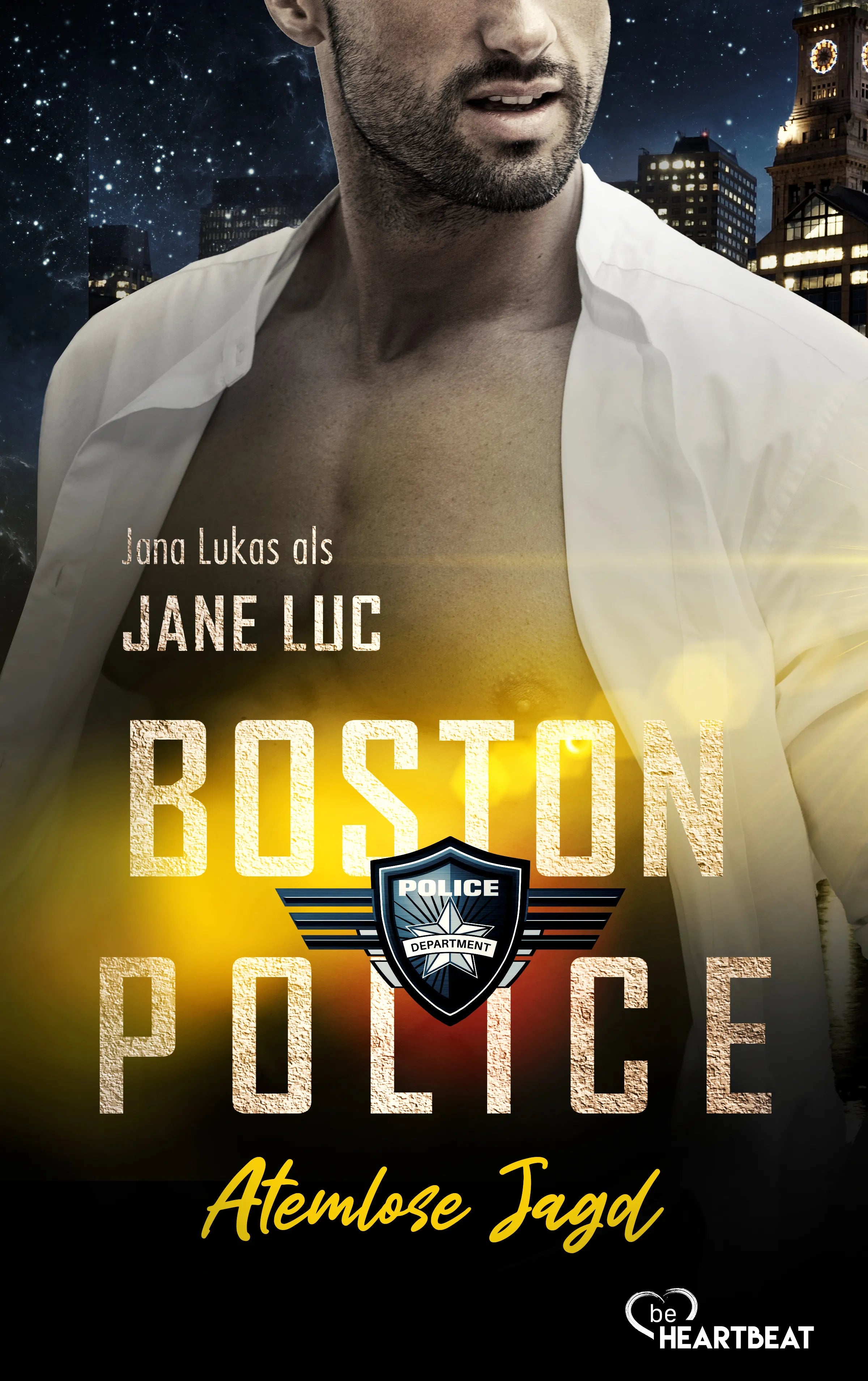Cover: Boston Police - Atemlose Jagd (E-Book) von Jane Luc