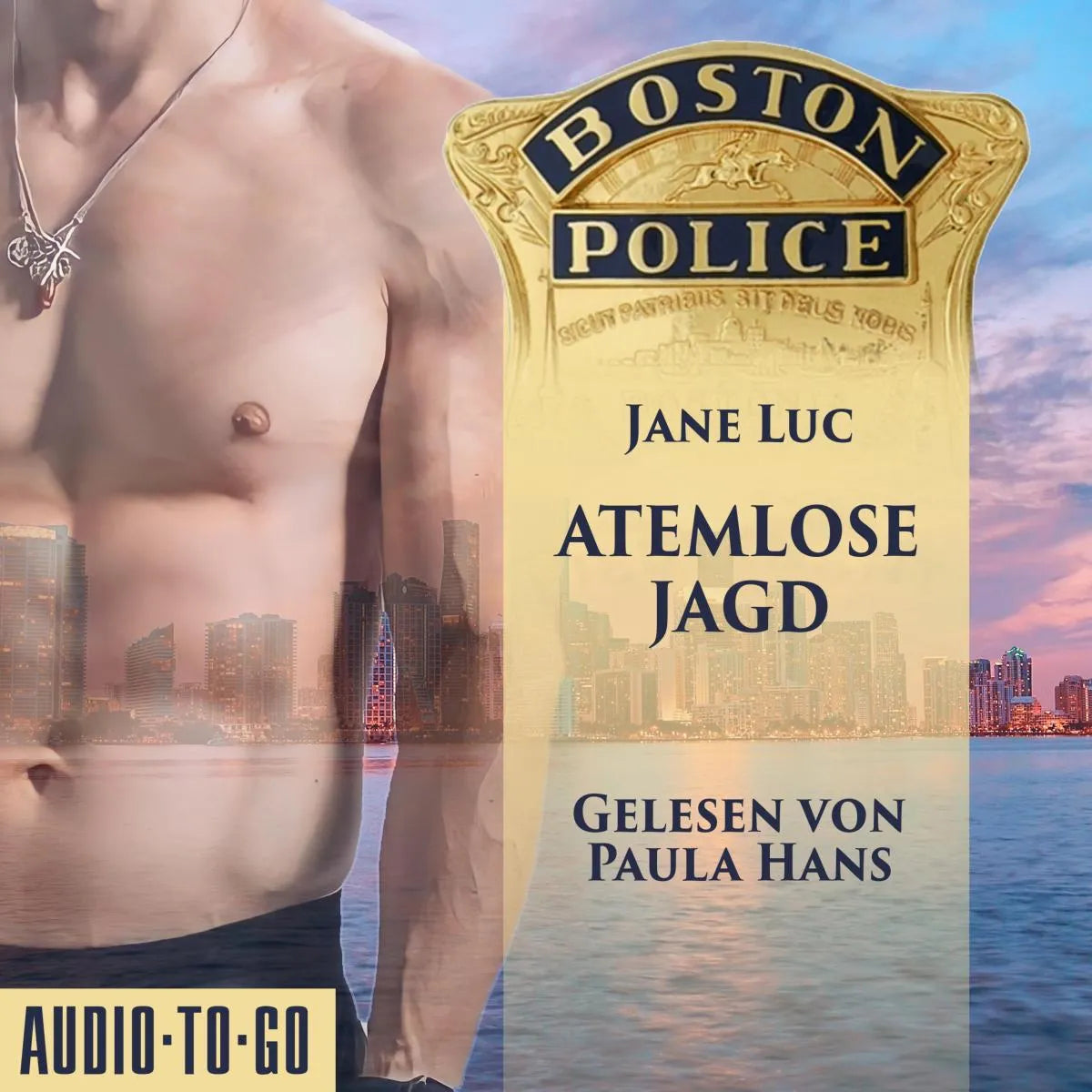 Cover: Boston Police - Atemlose Jagd (Hörbuch Download) von Jane Luc